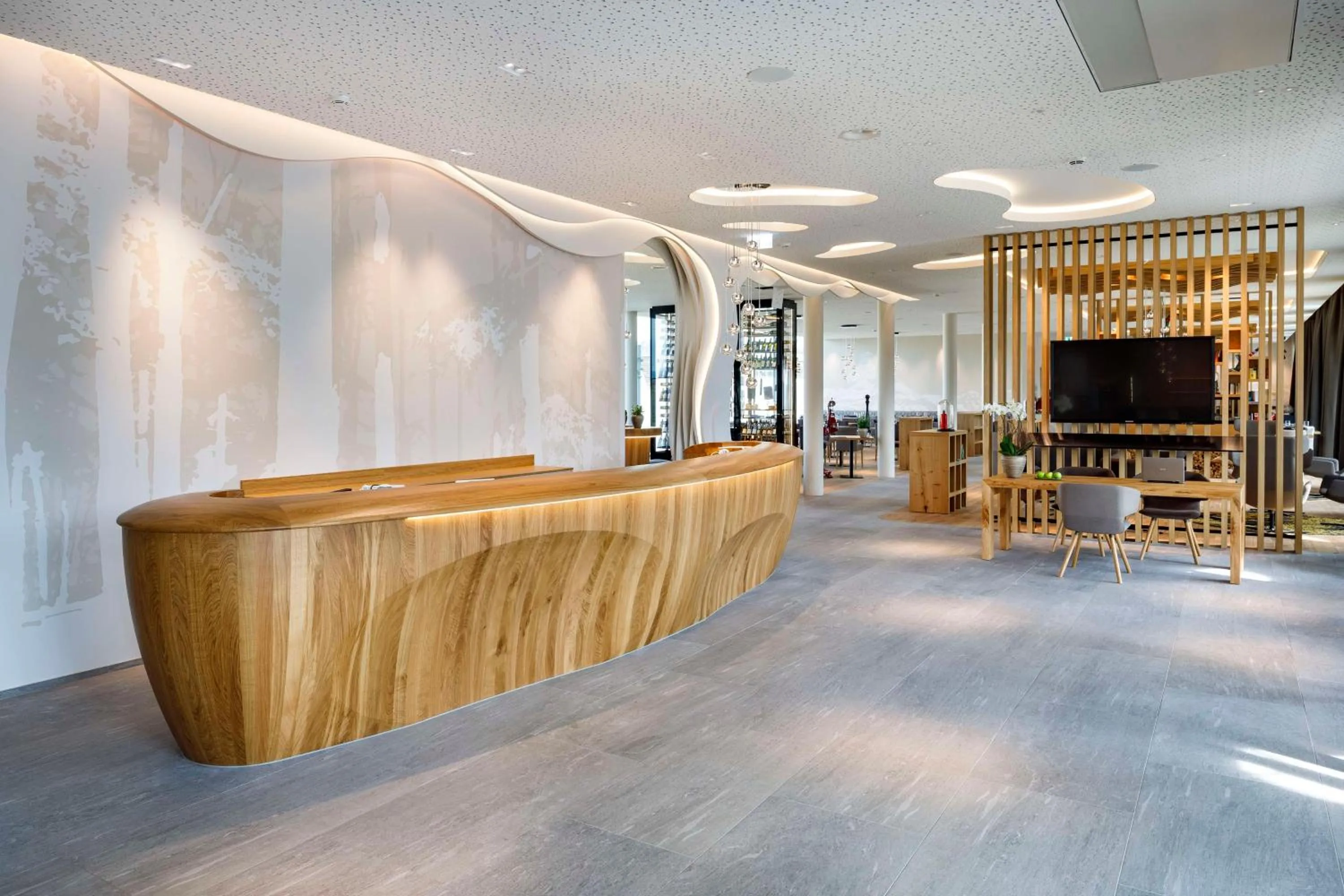 Lobby or reception in Hotel Allegra Lodge