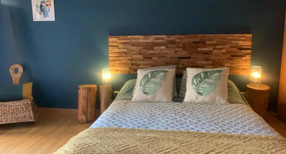 Bed in Chambre et Table d'hôtes Magaadjukalo