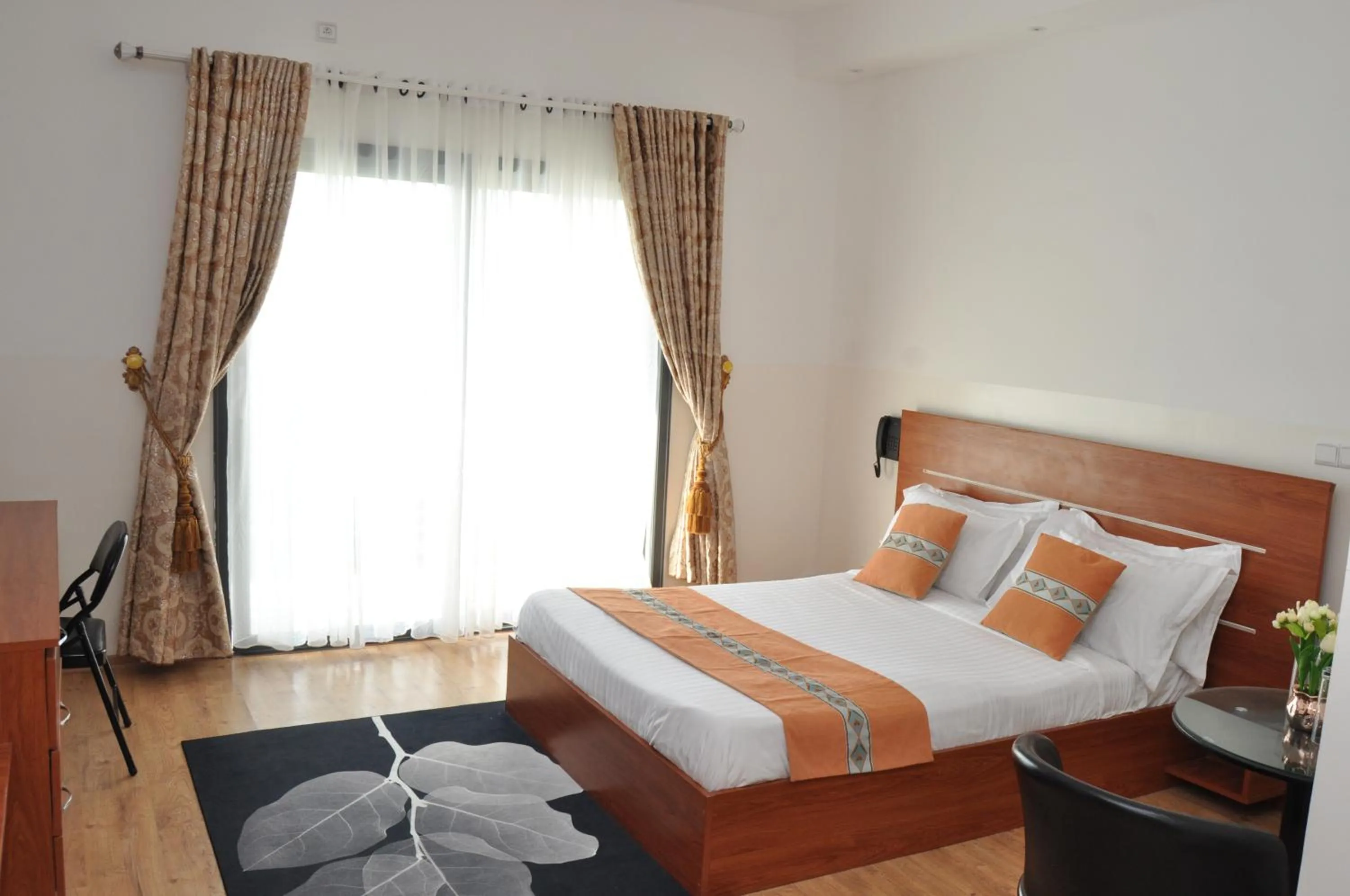 Bed in Hôtel Sky blue Mada