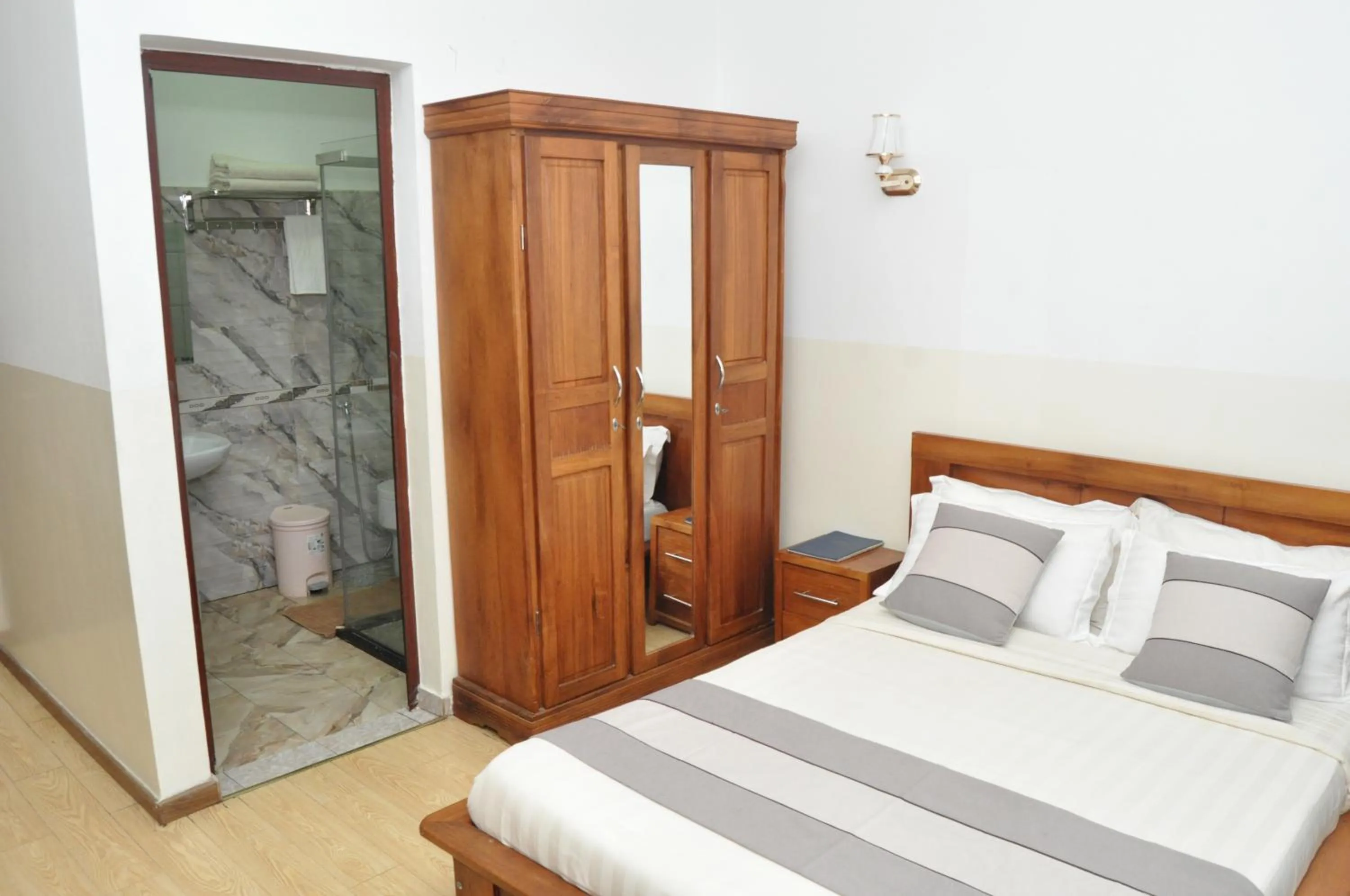 Bed in Hôtel Sky blue Mada