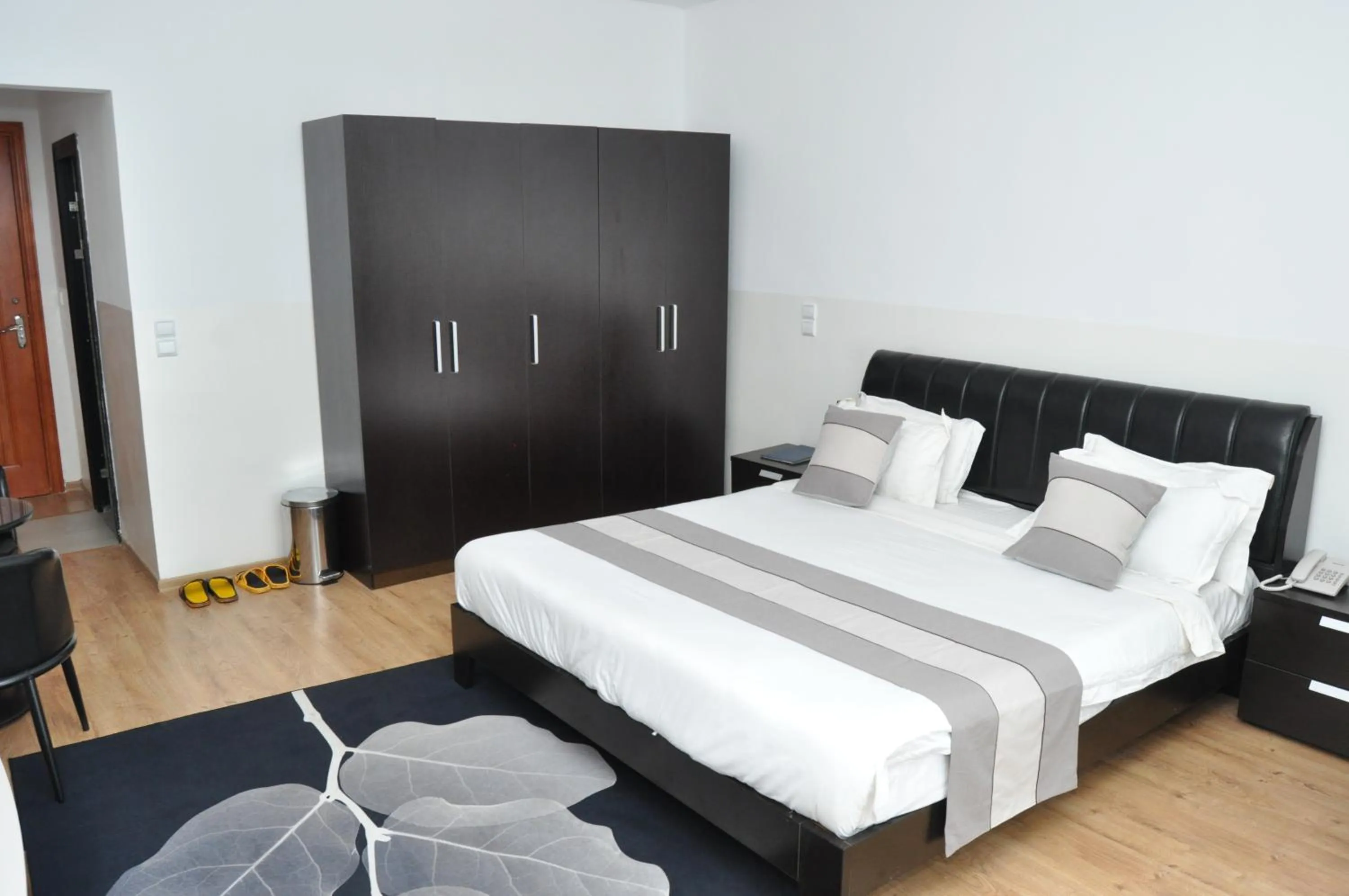 Bed in Hôtel Sky blue Mada