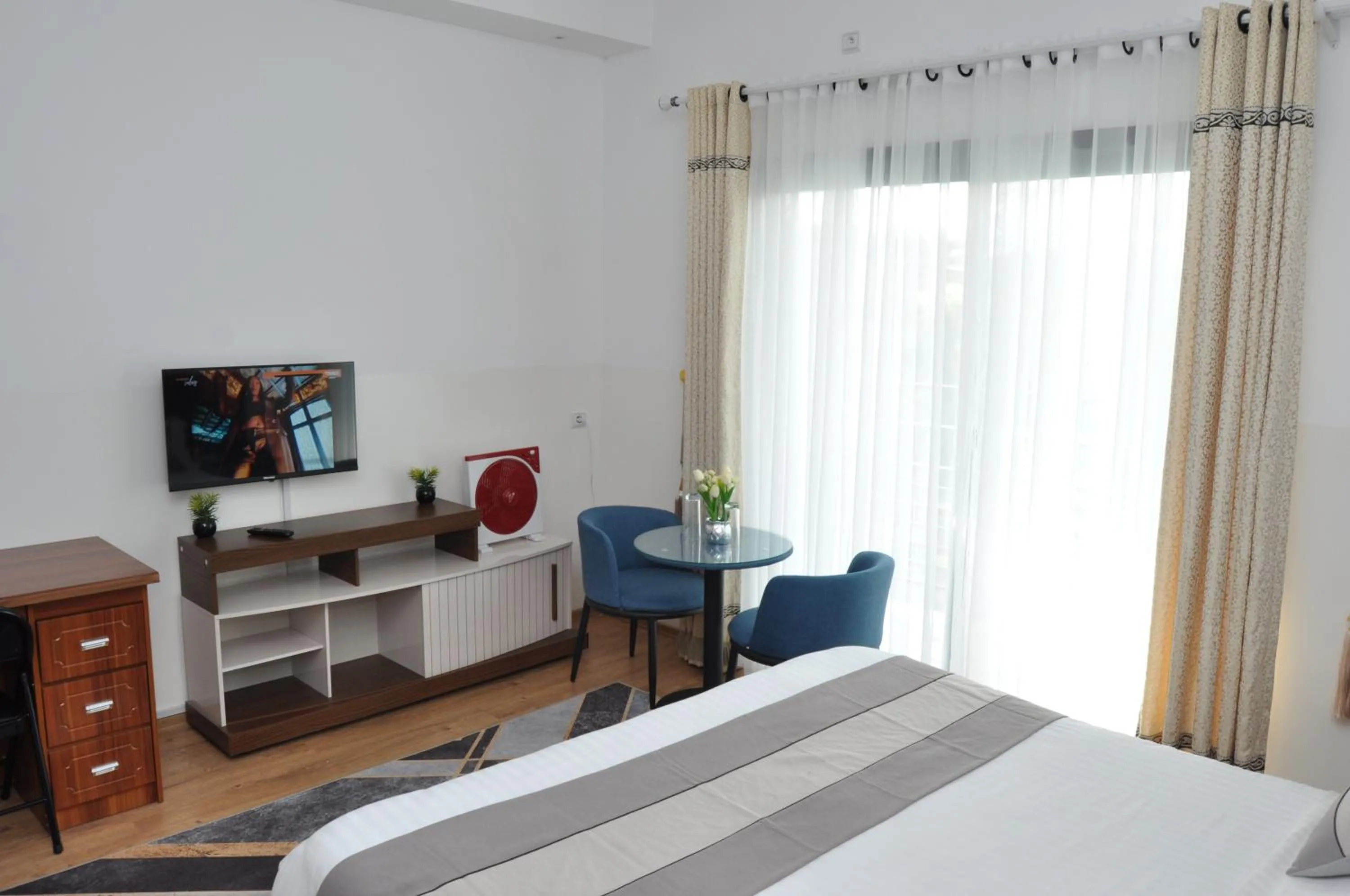 Bed in Hôtel Sky blue Mada