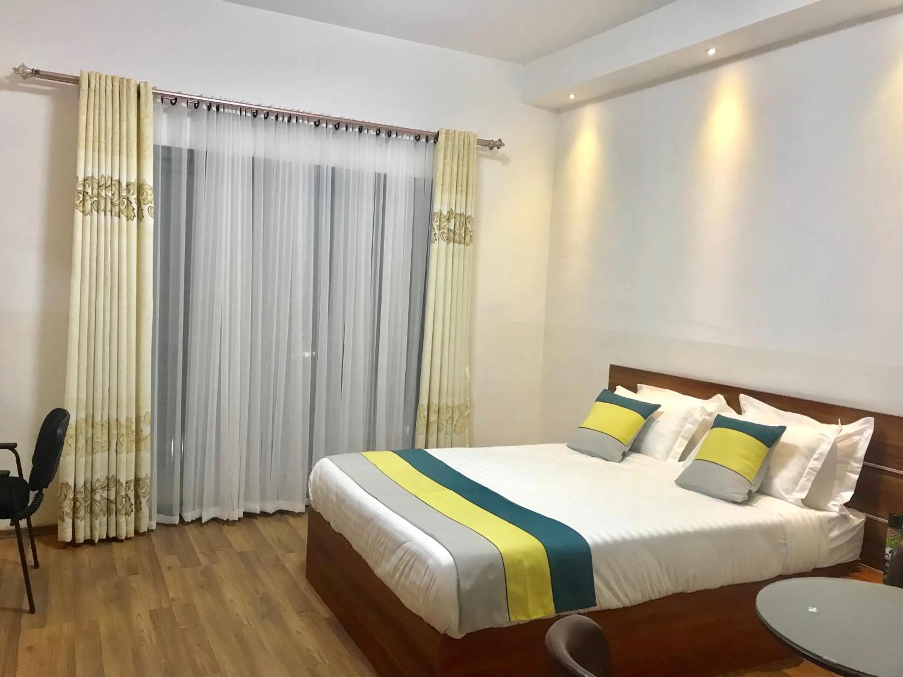 Bed in Hôtel Sky blue Mada