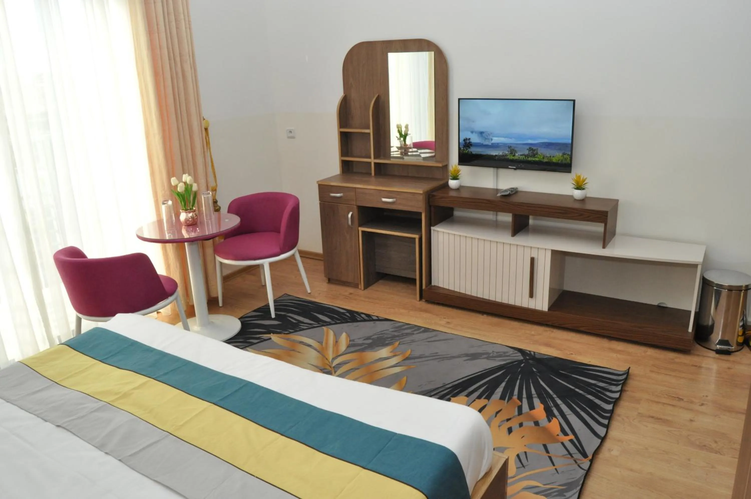 Bed in Hôtel Sky blue Mada