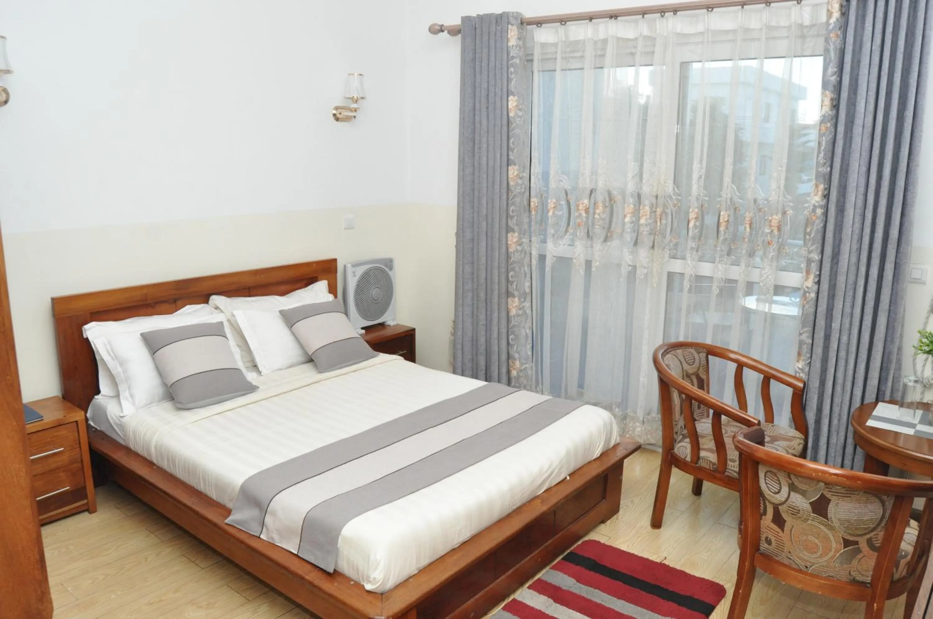 Bed in Hôtel Sky blue Mada