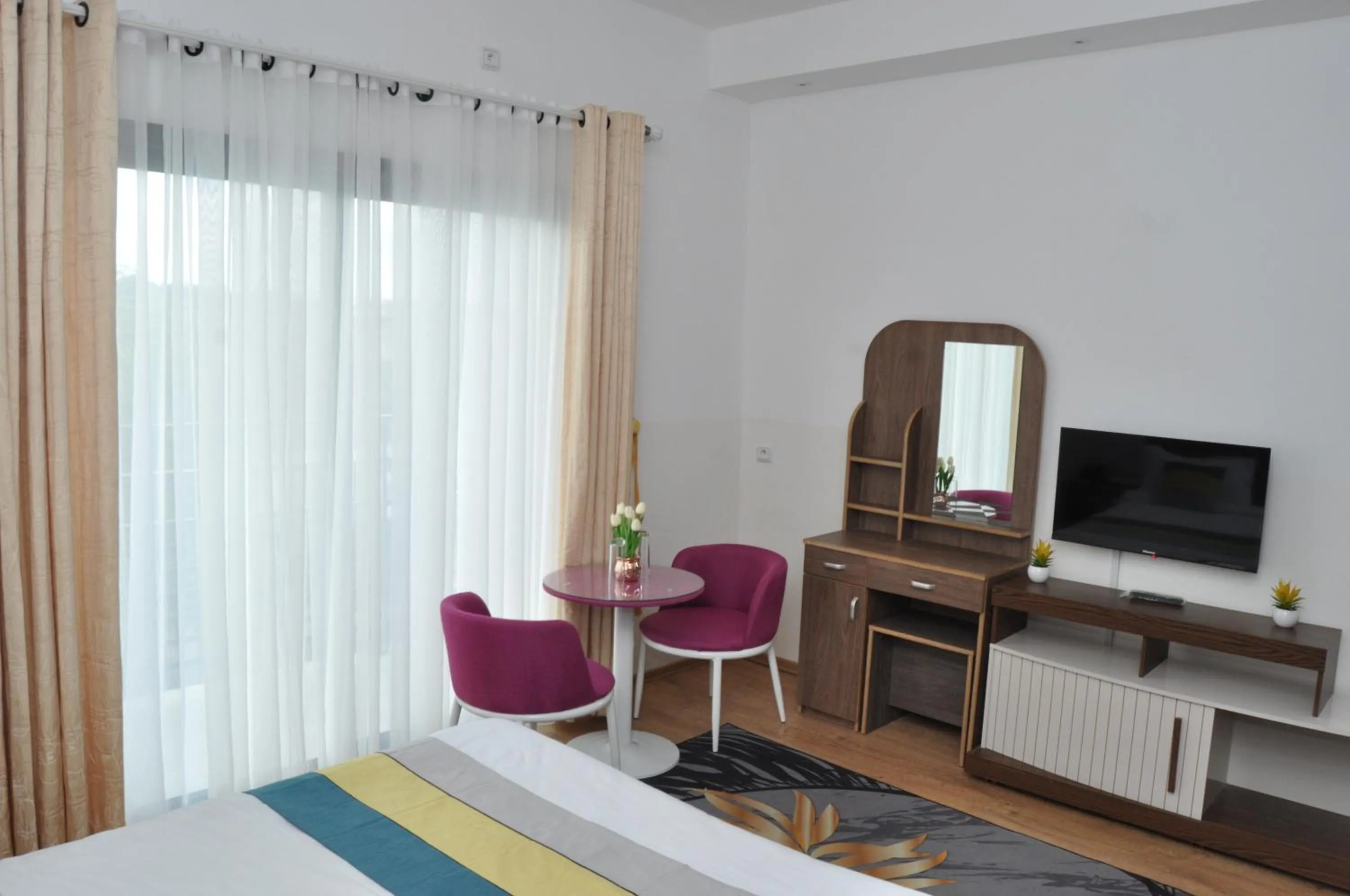 Bed in Hôtel Sky blue Mada