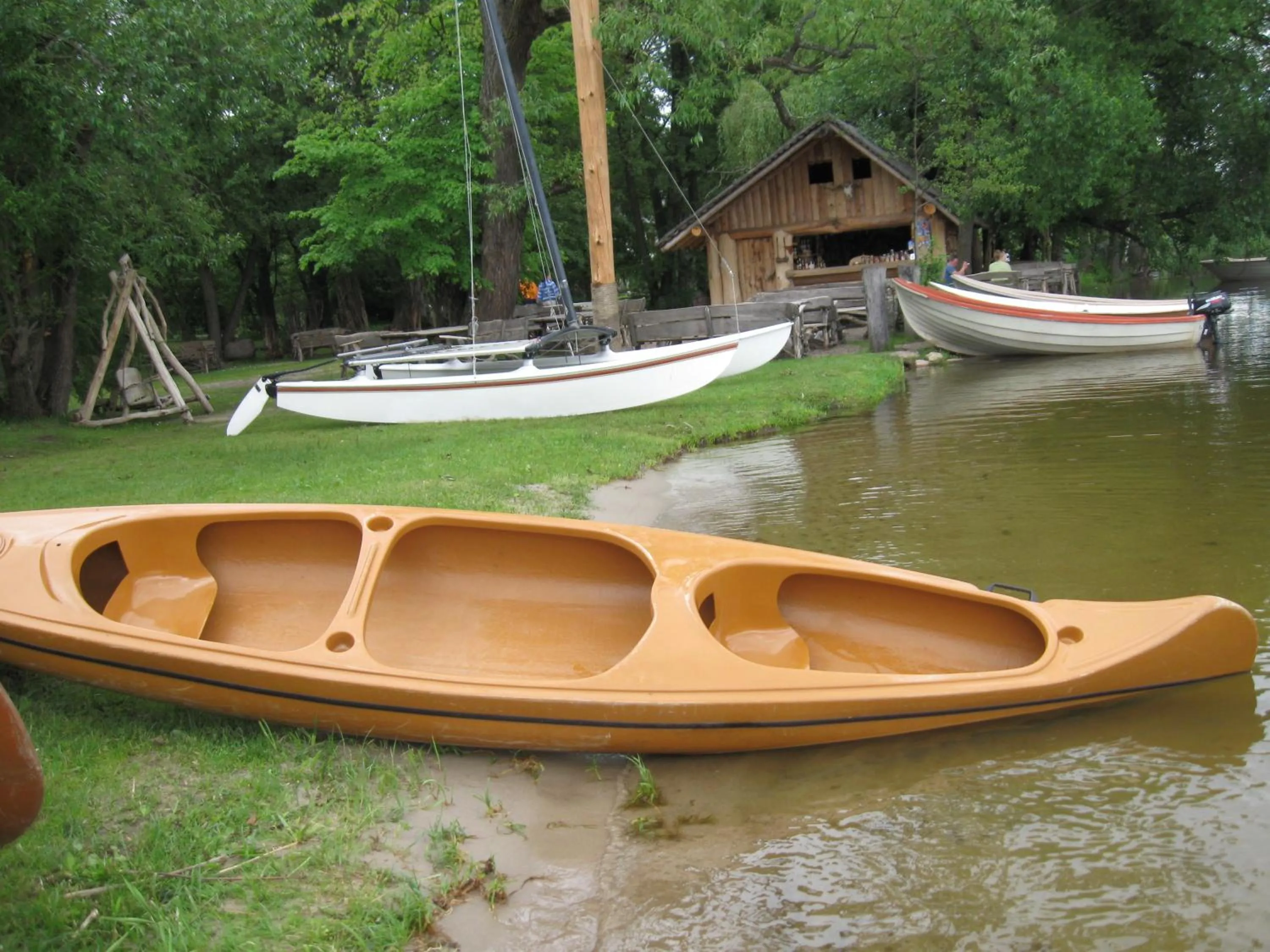 Canoeing in Galindia
