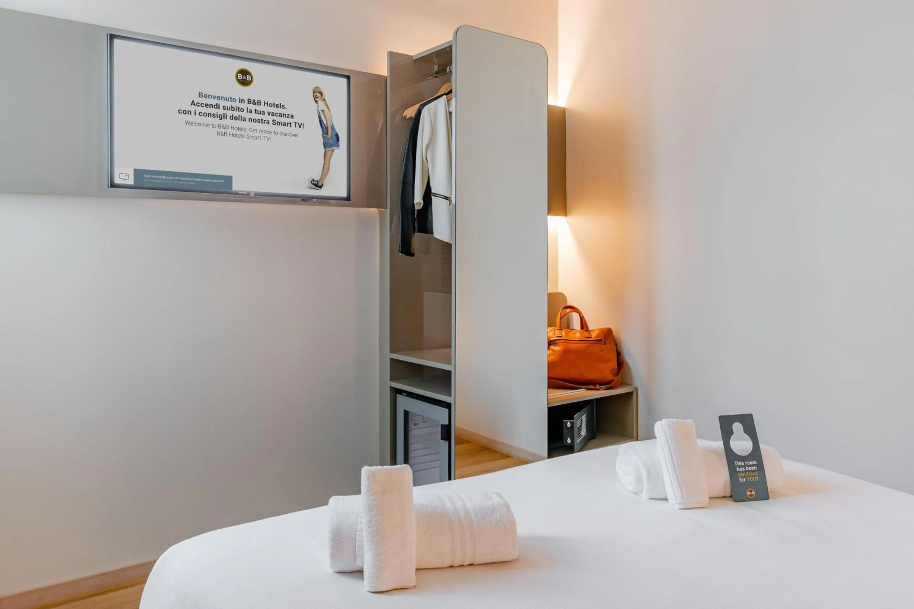 Photo of the whole room in B&B Hotel Roma Pietralata Tiburtina