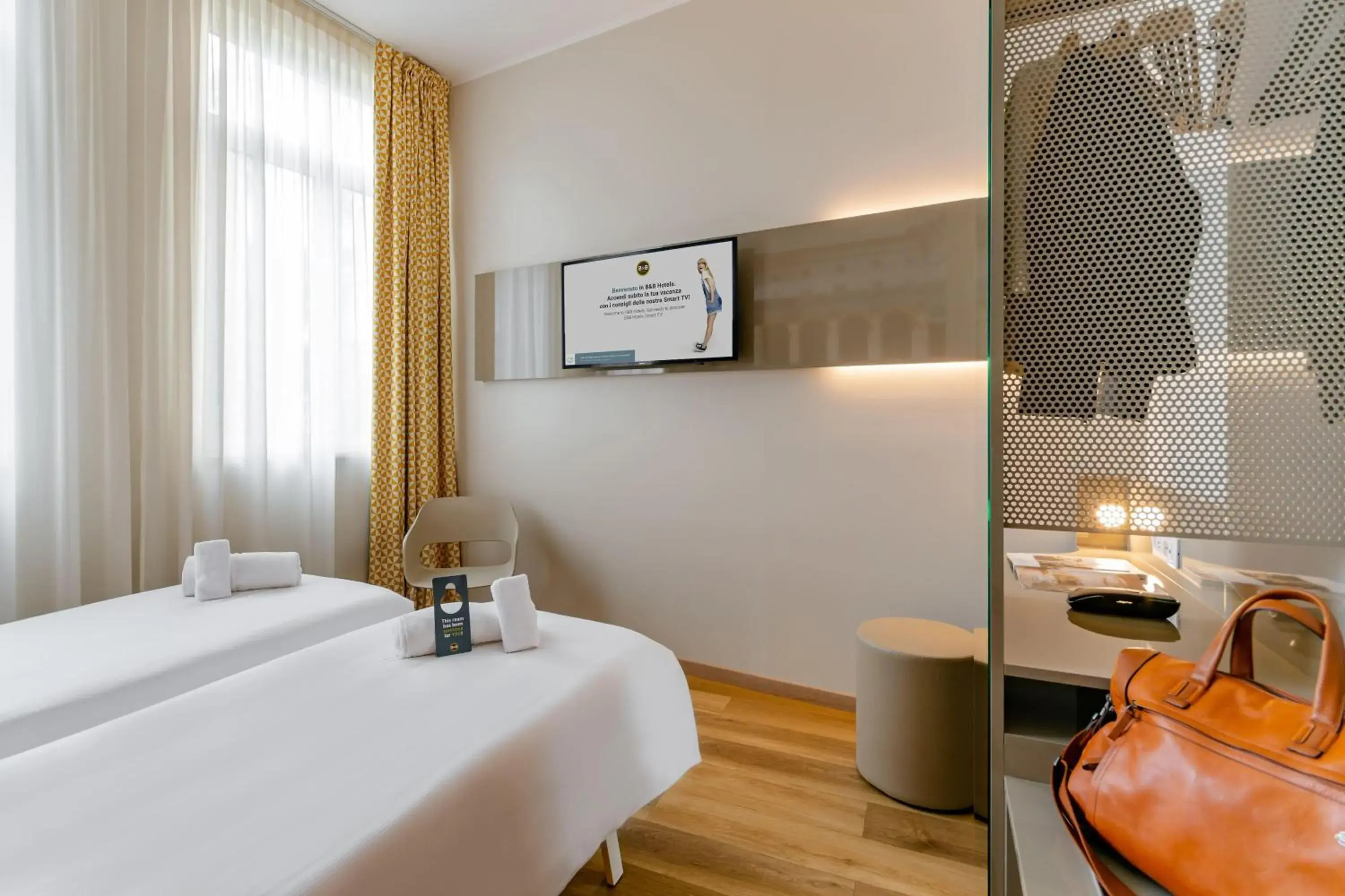 Twin Room in B&B Hotel Roma Pietralata Tiburtina Twin Room in B&B Hotel Roma Pietralata Tiburtina