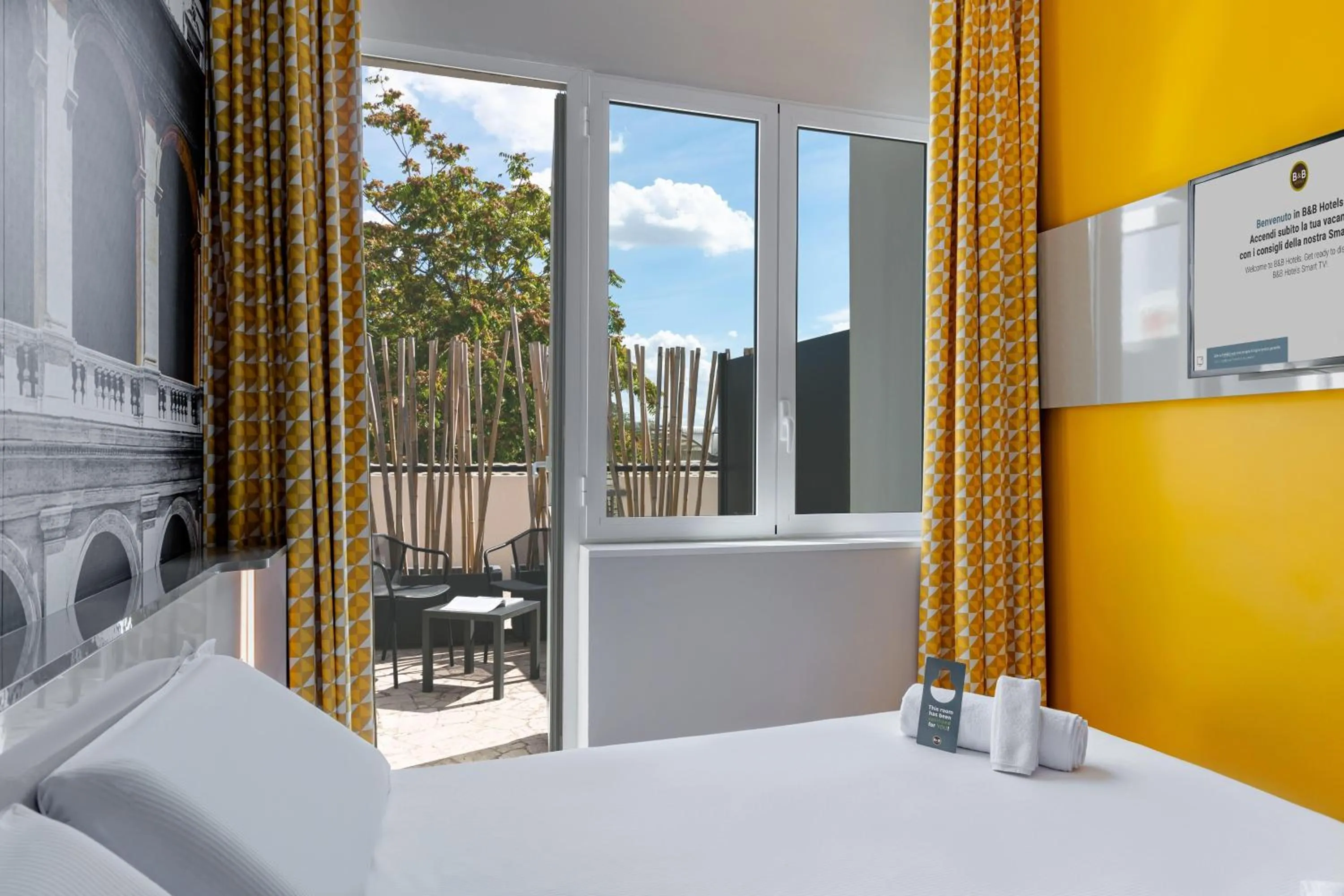 Photo of the whole room, Bed in B&B Hotel Roma Pietralata Tiburtina