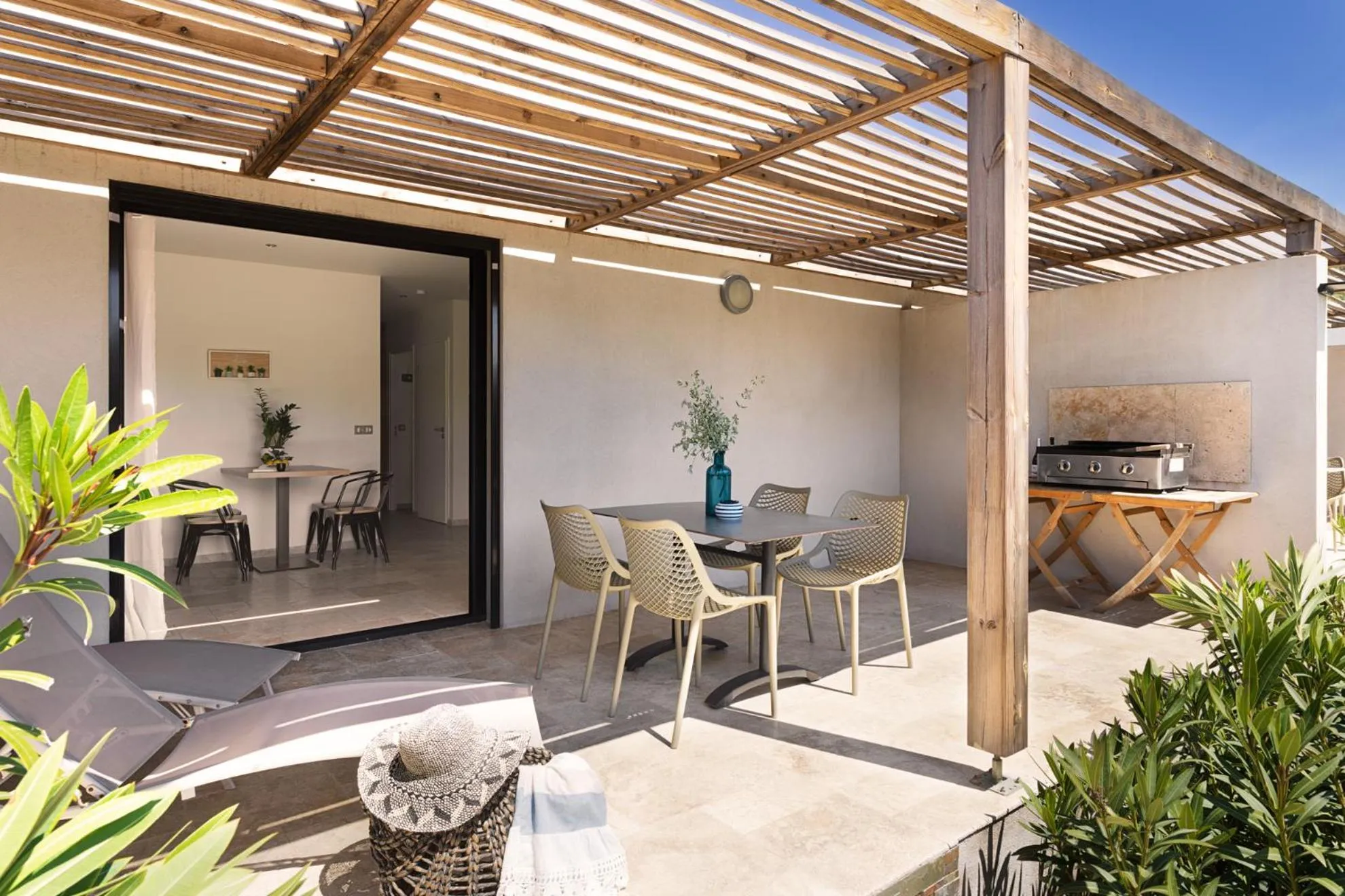 Patio in Résidence I Levri