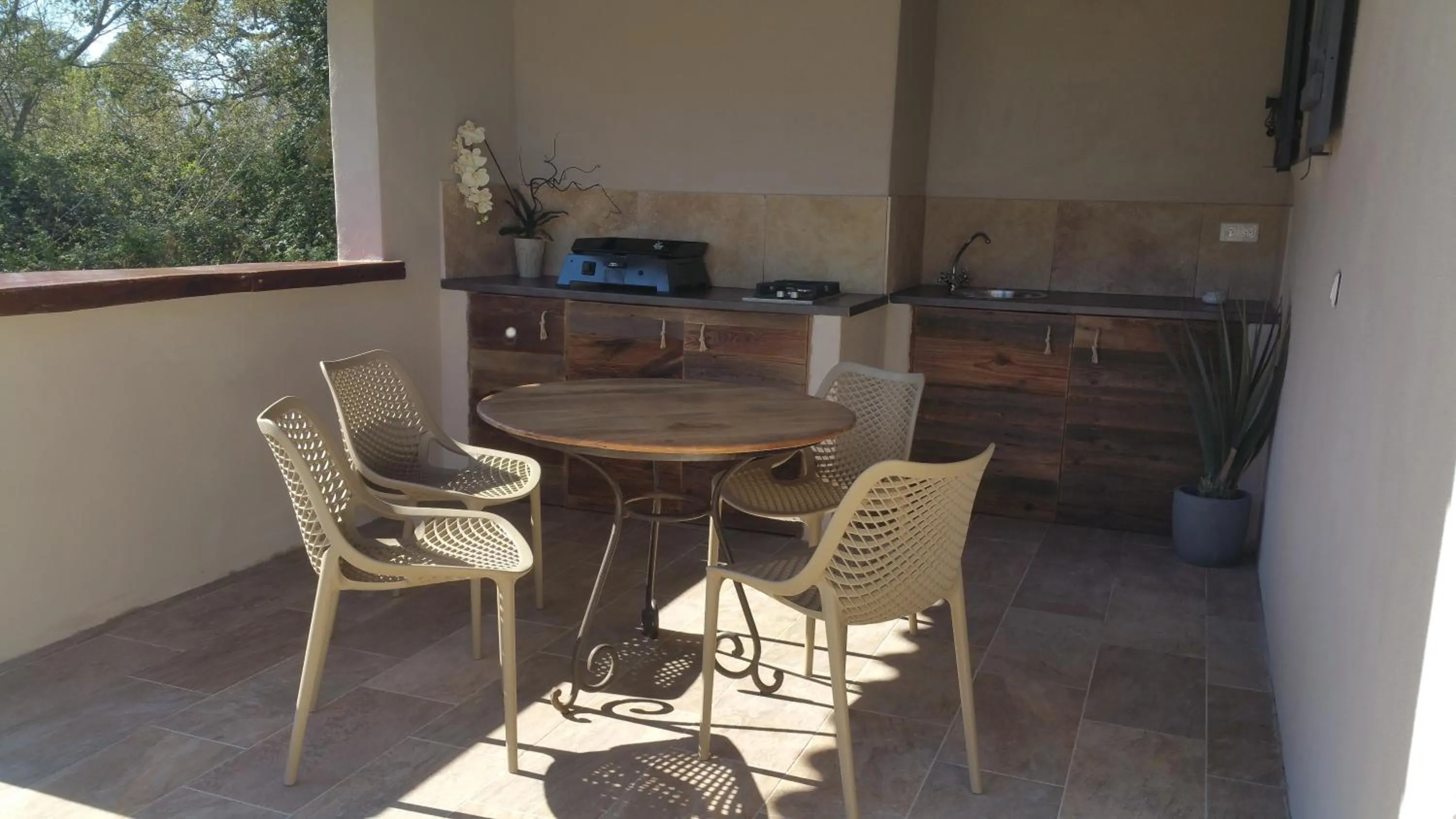 Patio in Résidence I Levri