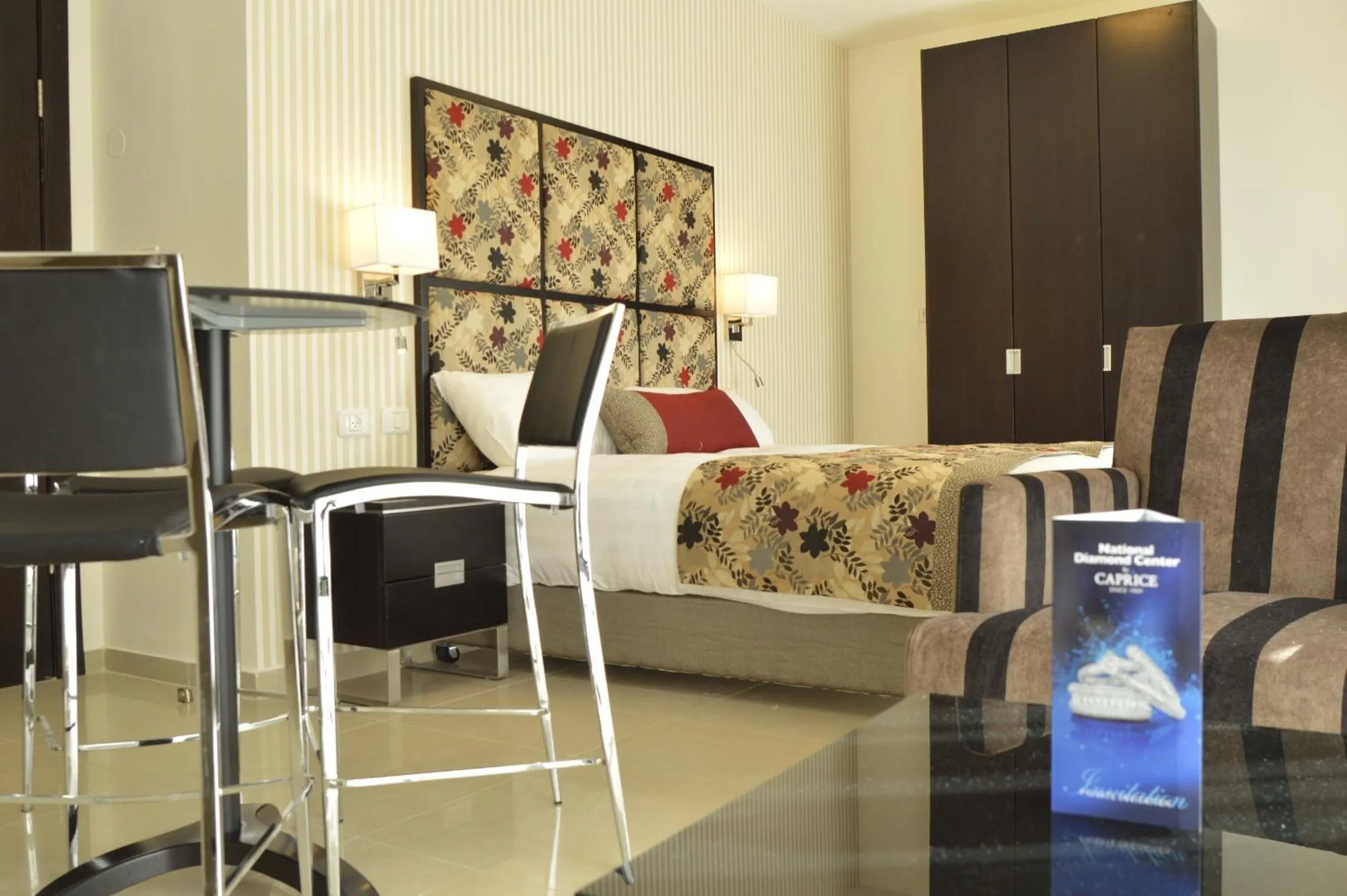 Bed in Shamai Suites Jerusalem