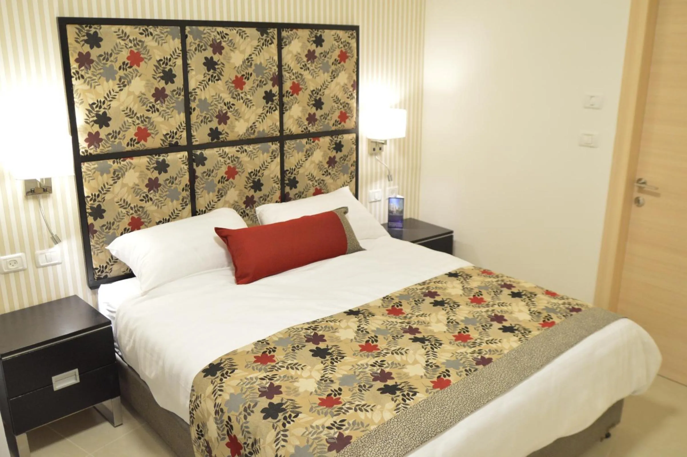 Bed in Shamai Suites Jerusalem