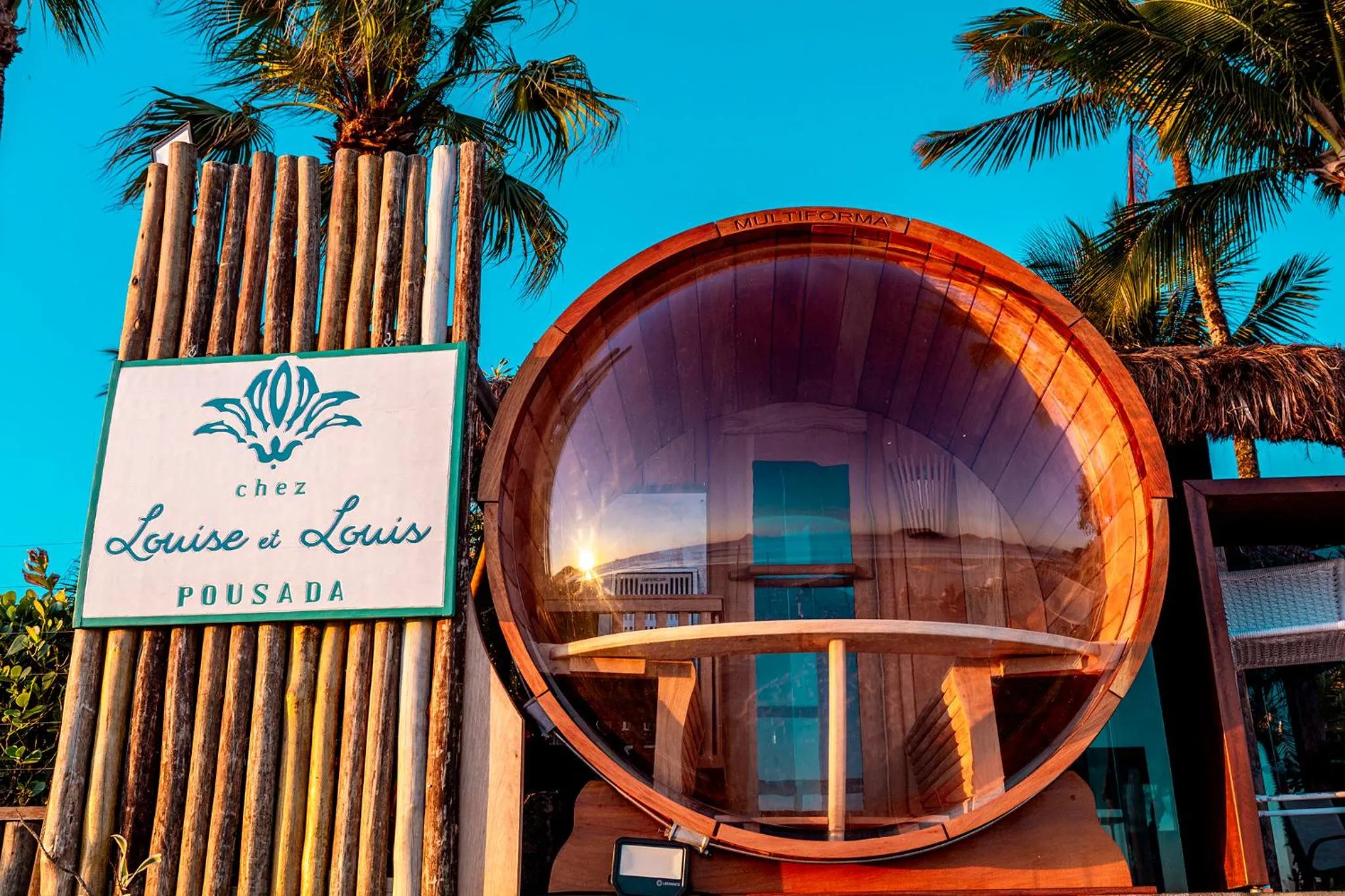 Chez Louise et Louis Pé na Areia