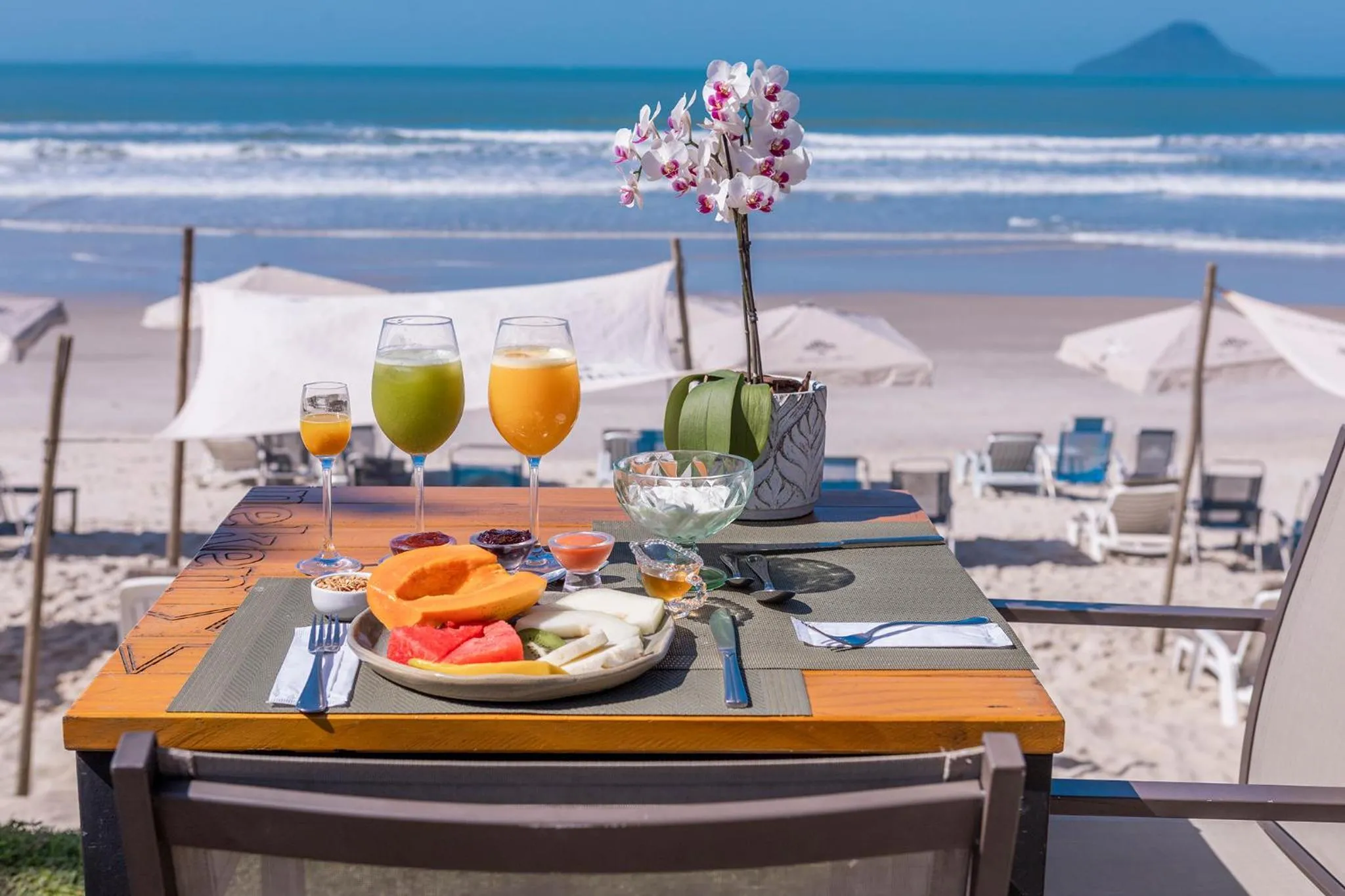 Chez Louise et Louis Pé na Areia