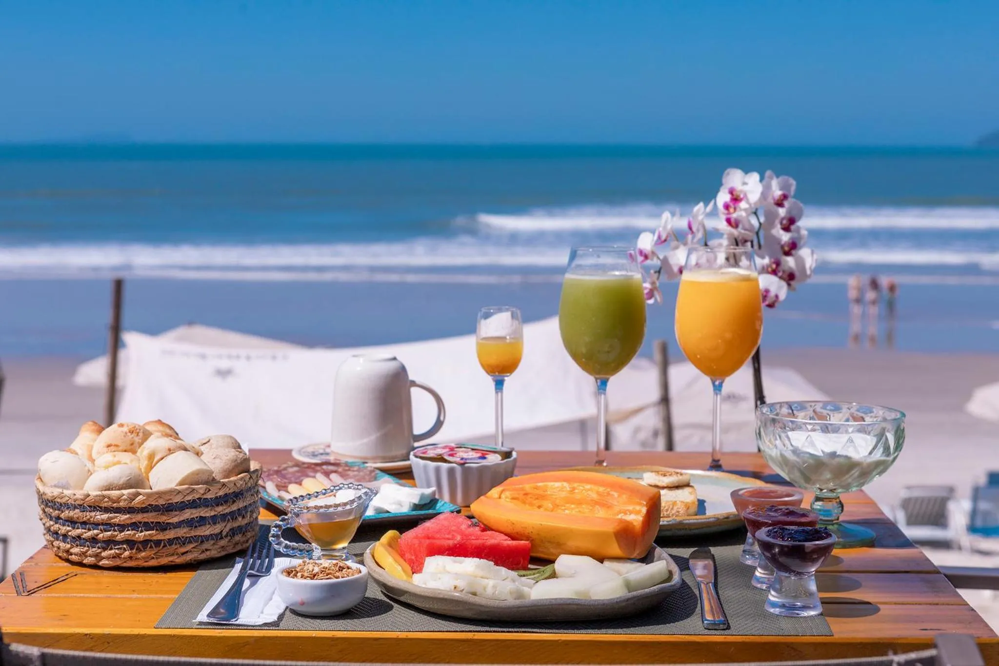 Chez Louise et Louis Pé na Areia
