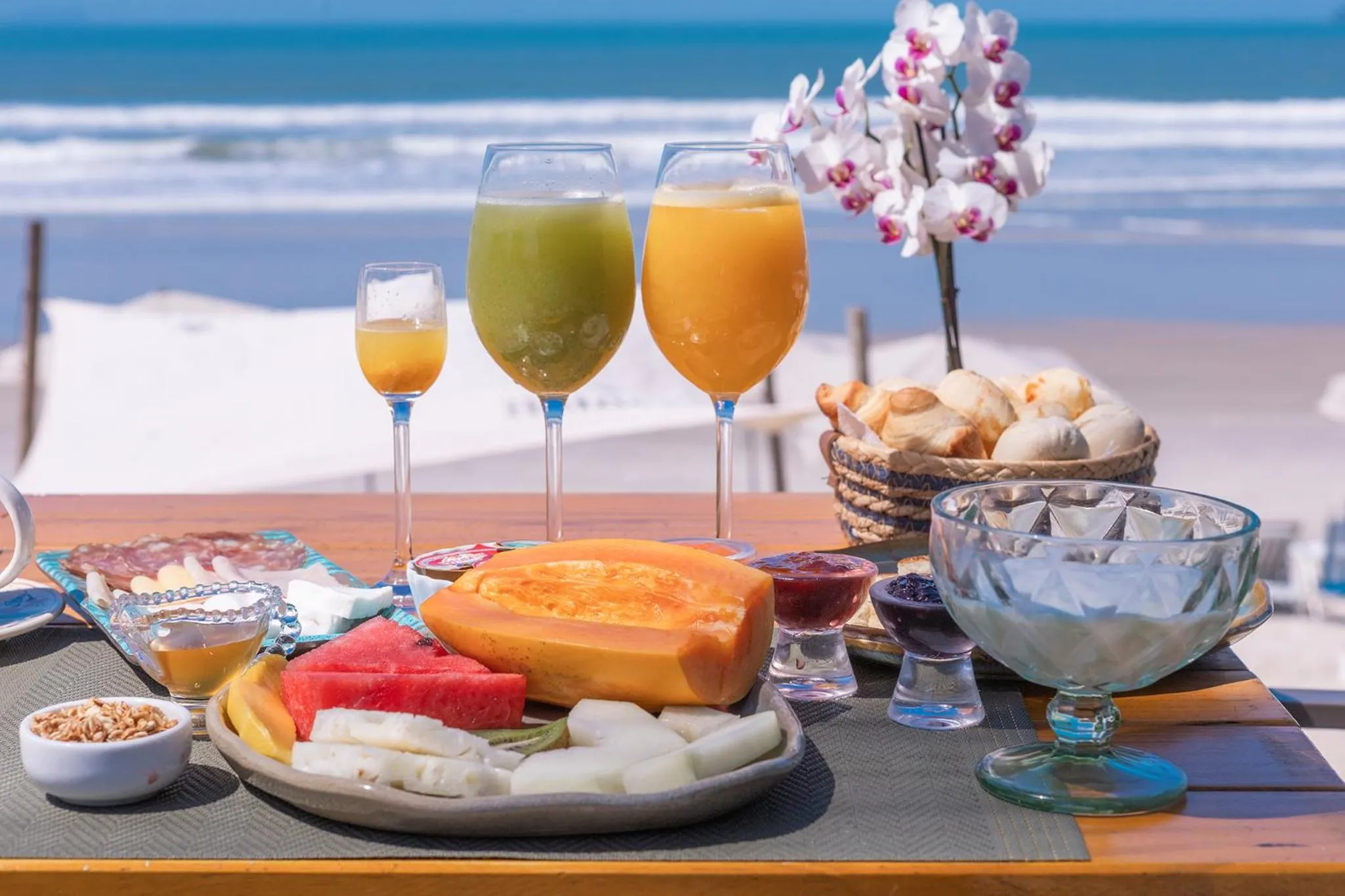 Chez Louise et Louis Pé na Areia