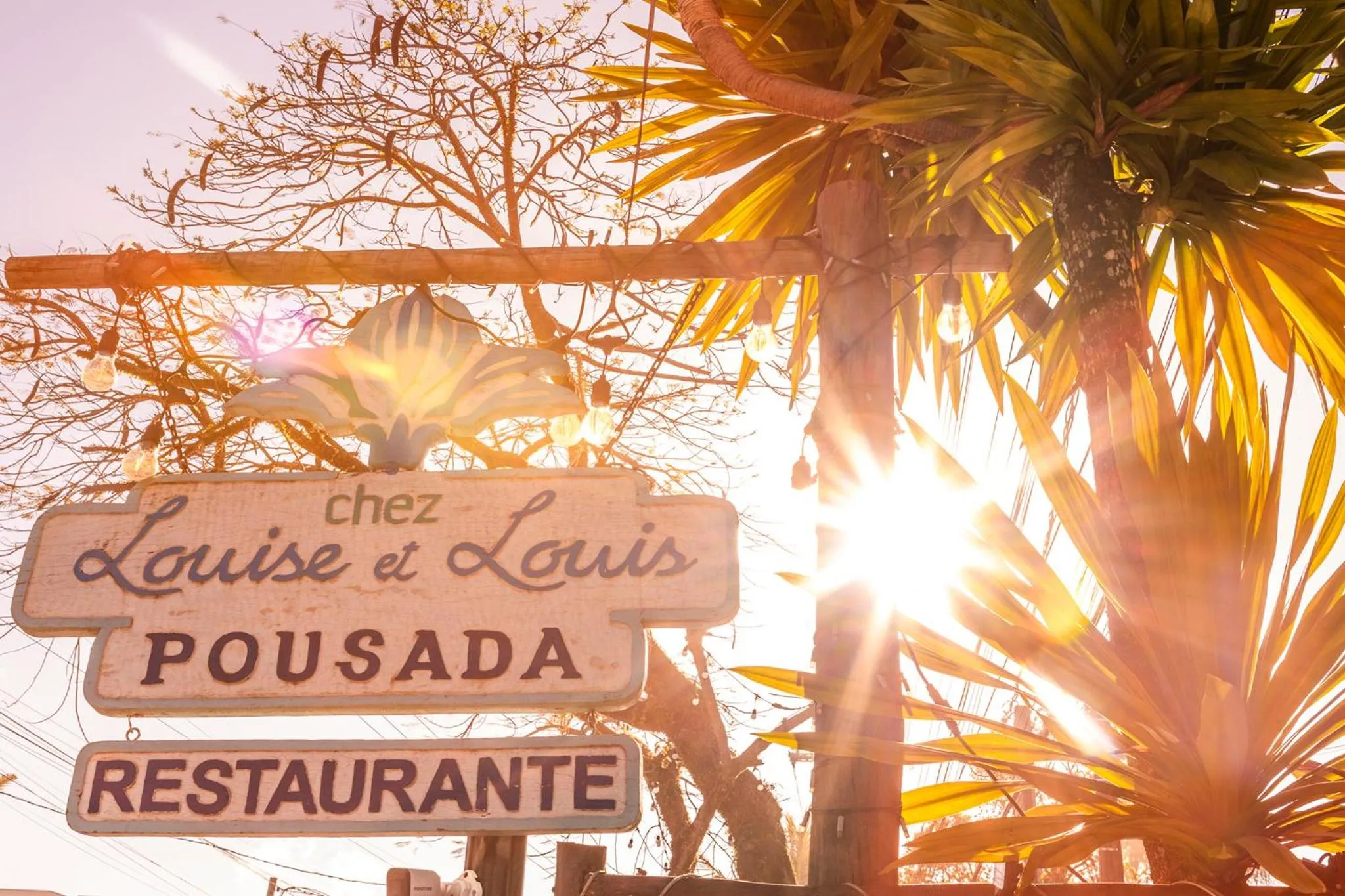 Chez Louise et Louis Pé na Areia