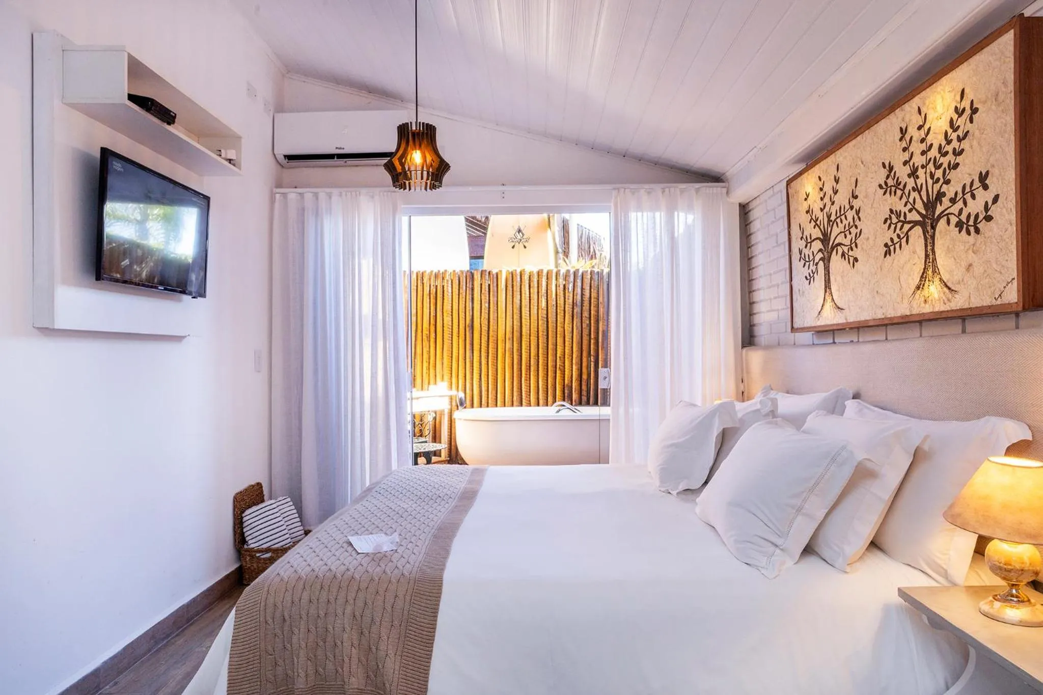 Bed in Chez Louise et Louis Pé na Areia