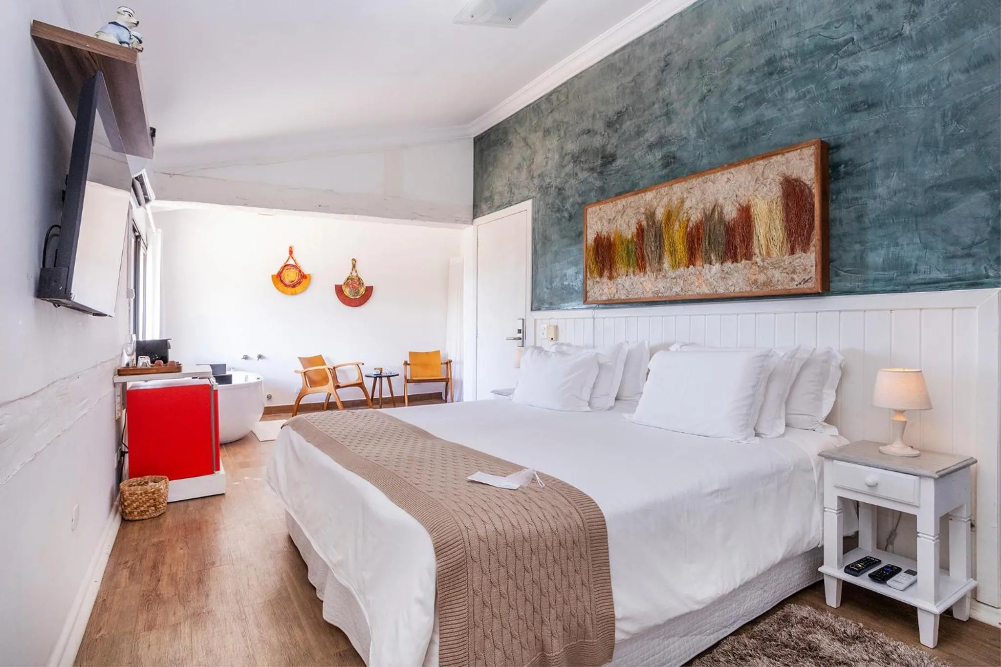 Bed in Chez Louise et Louis Pé na Areia