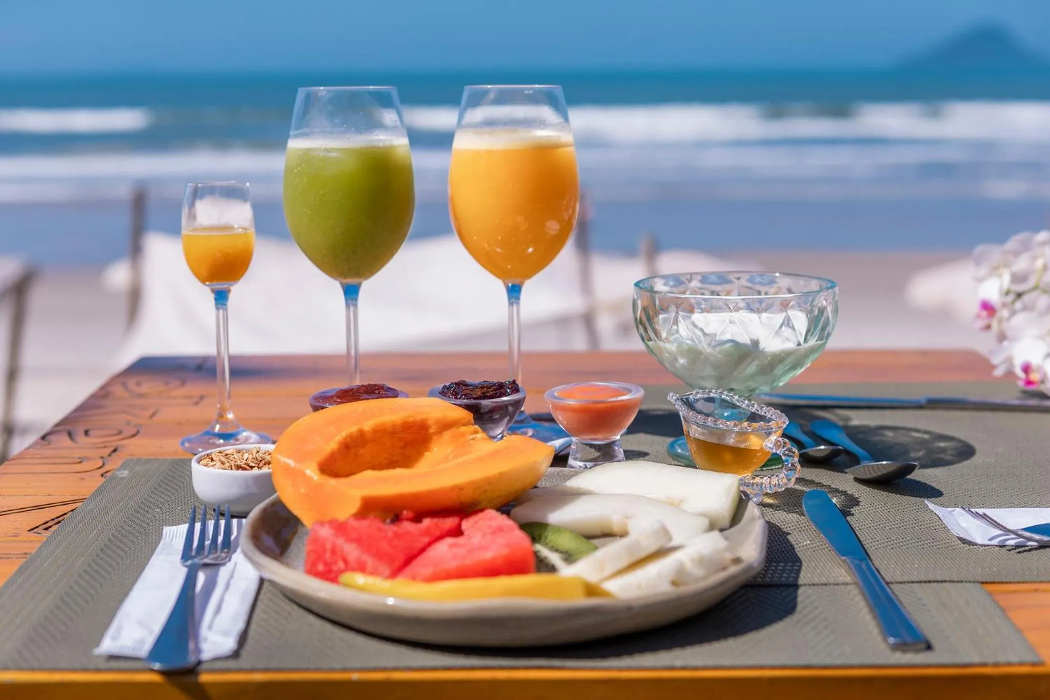 Chez Louise et Louis Pé na Areia