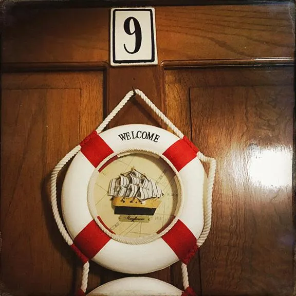 Logo/Certificate/Sign in Hotel Bocas del Toro