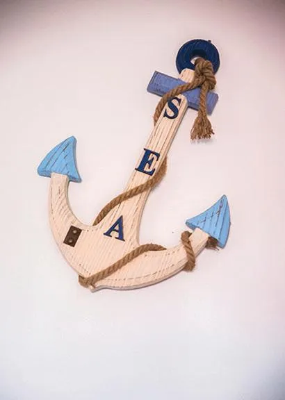 Decorative detail in Hotel Bocas del Toro