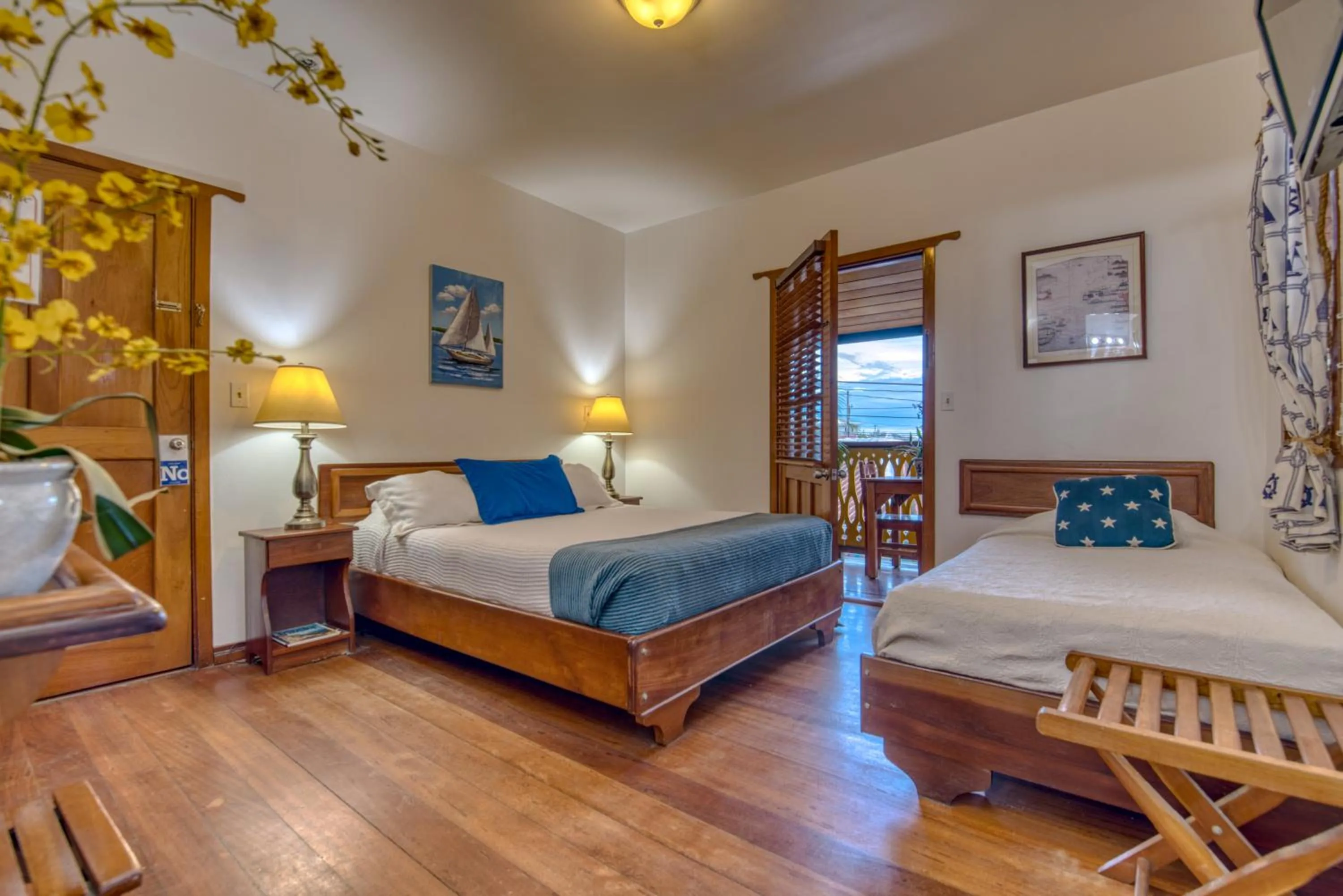 Bedroom, Bed in Hotel Bocas del Toro