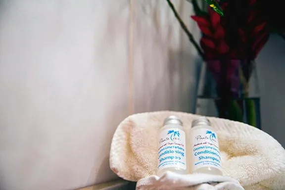 towels in Hotel Bocas del Toro