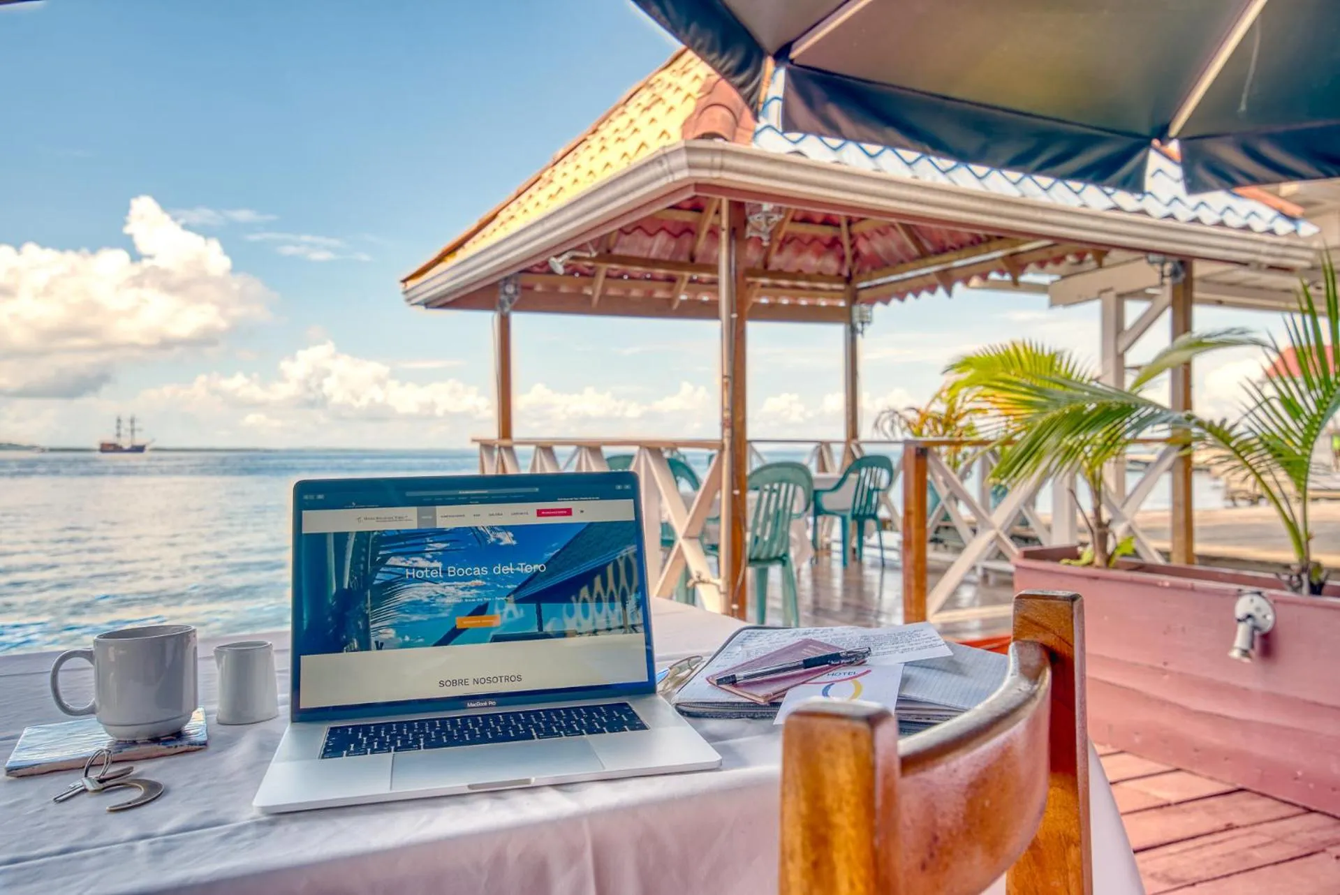 Sea view in Hotel Bocas del Toro