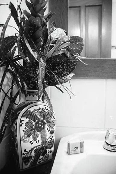 Decorative detail in Hotel Bocas del Toro