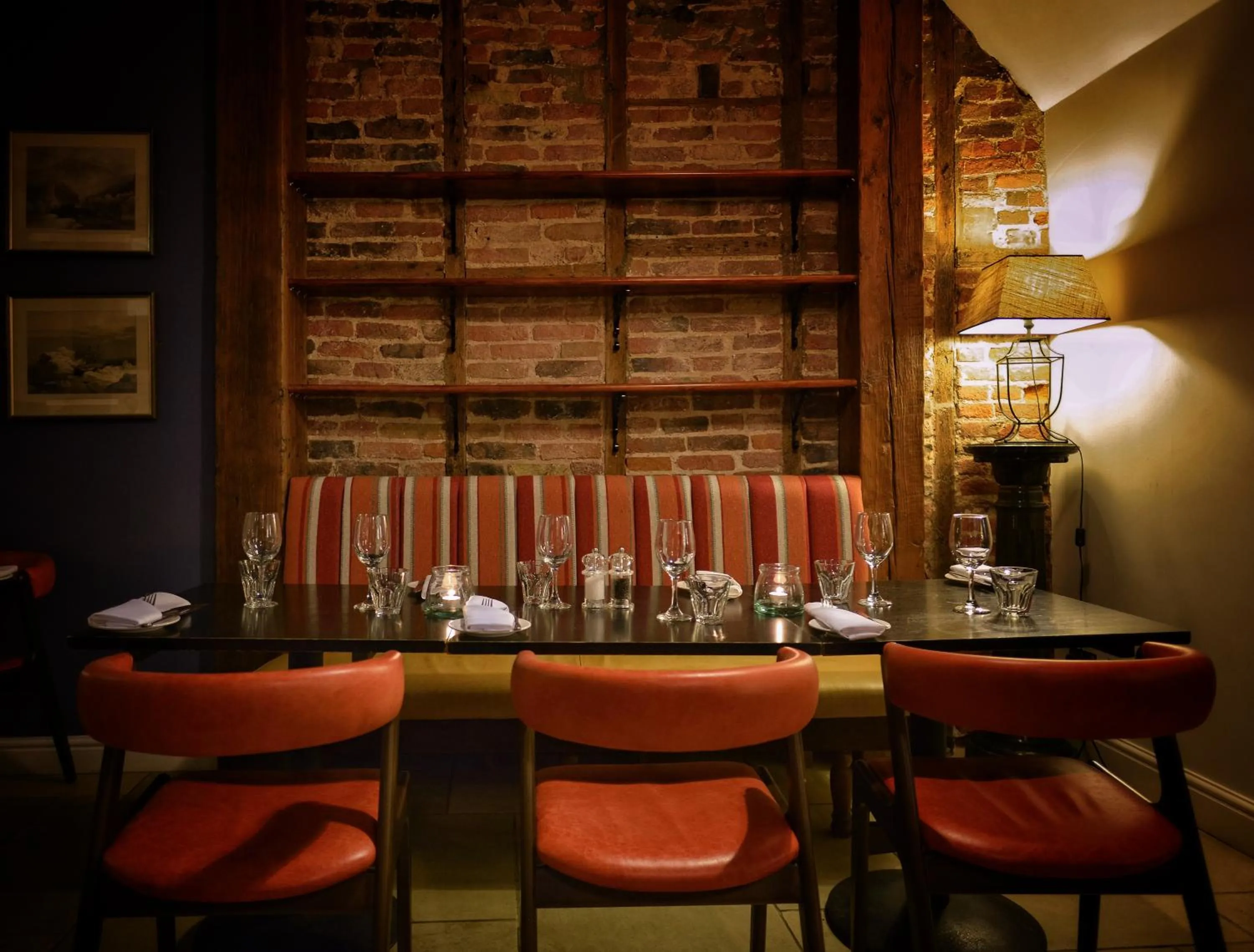 Dining area in Bank House