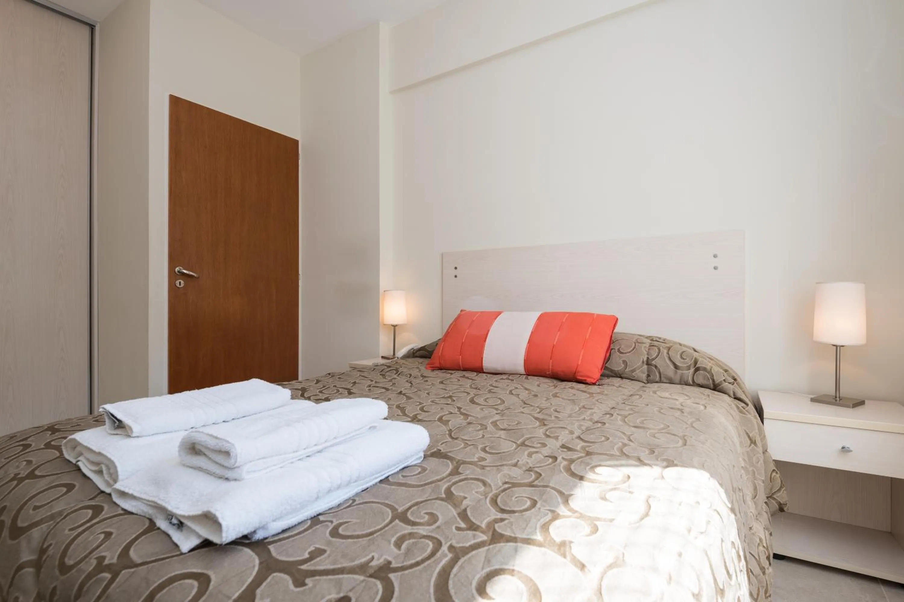 Bed in Apart Hotel Independencia - Luz y Fuerza Patagonia