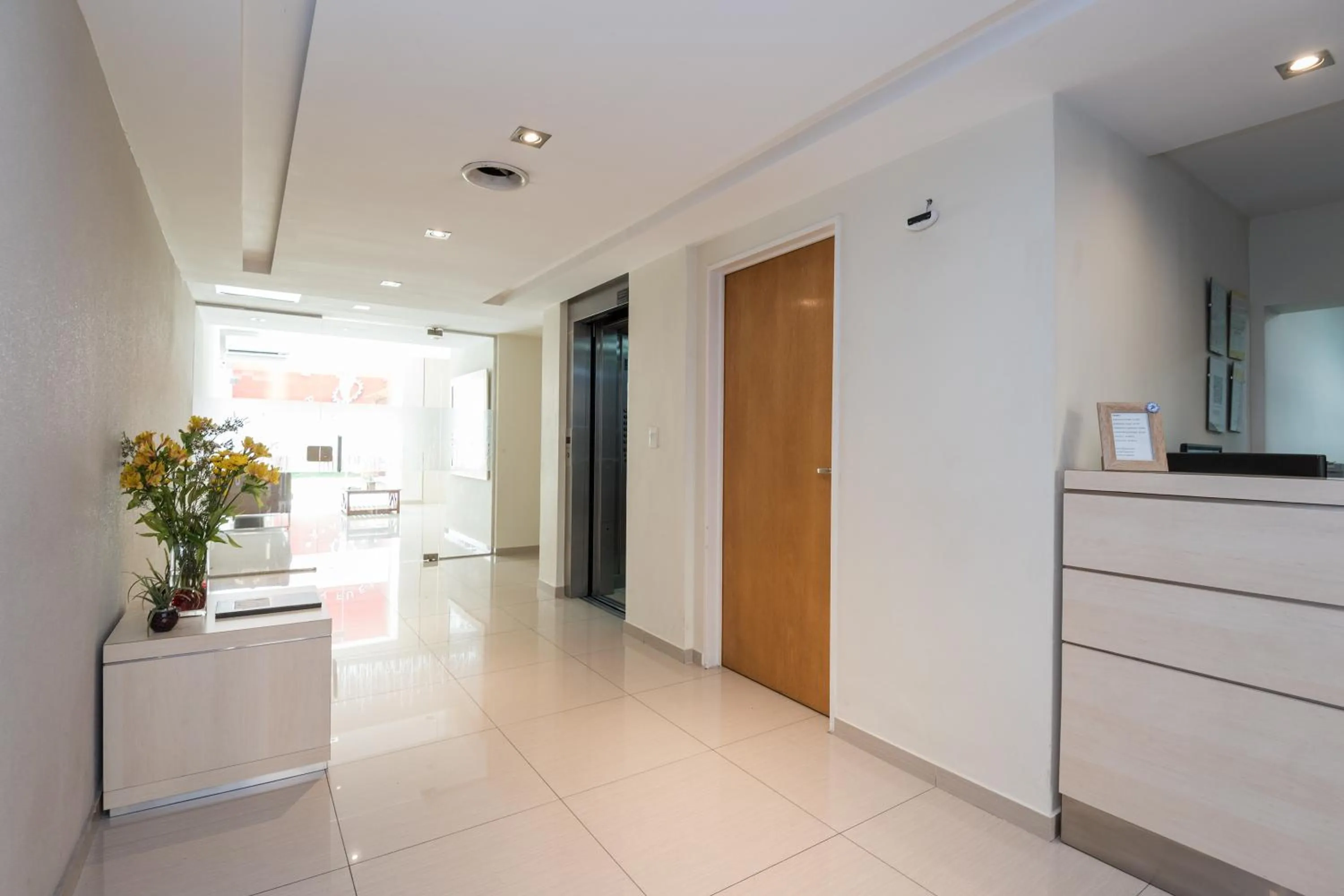 Lobby or reception in Apart Hotel Independencia - Luz y Fuerza Patagonia