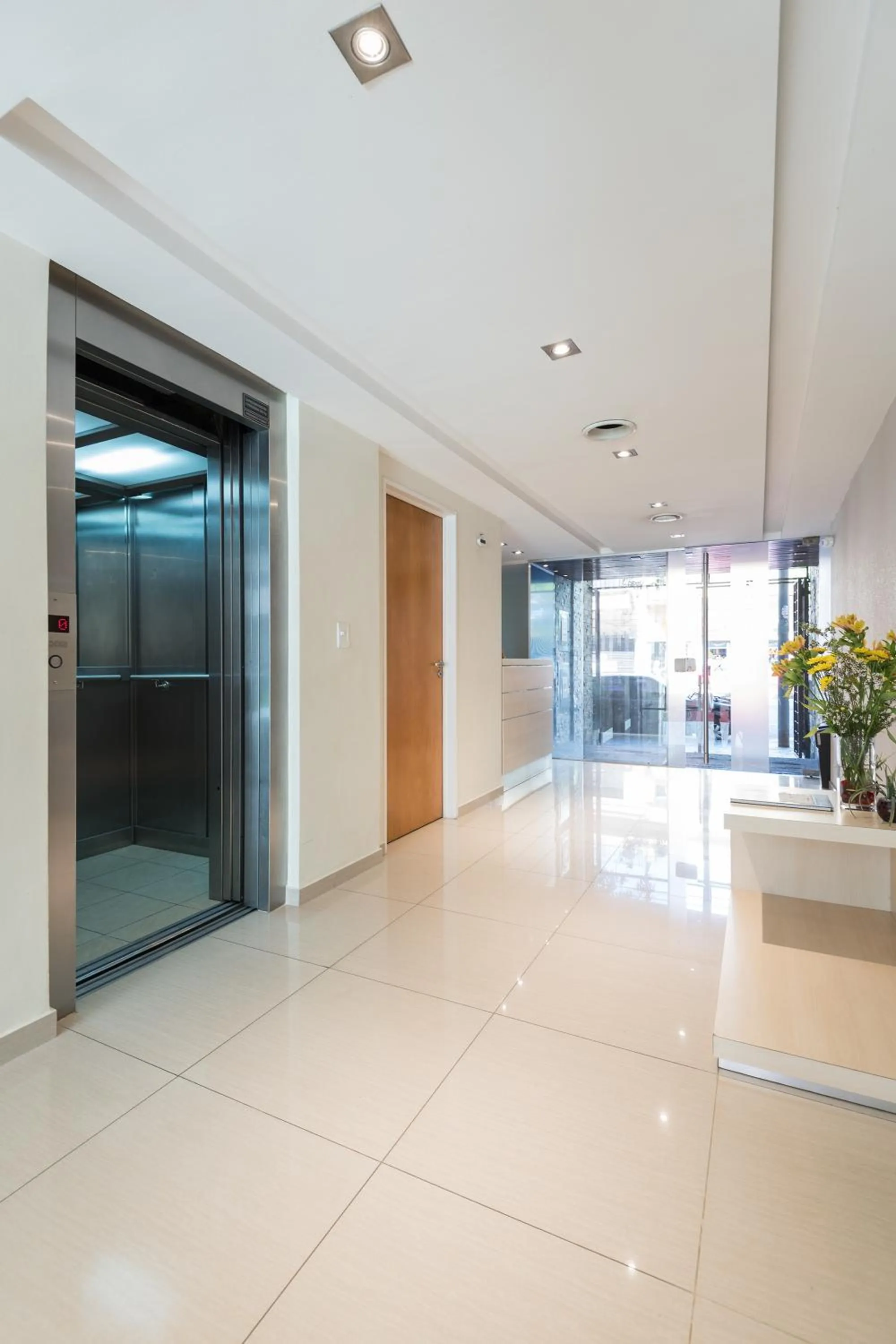 Lobby or reception in Apart Hotel Independencia - Luz y Fuerza Patagonia