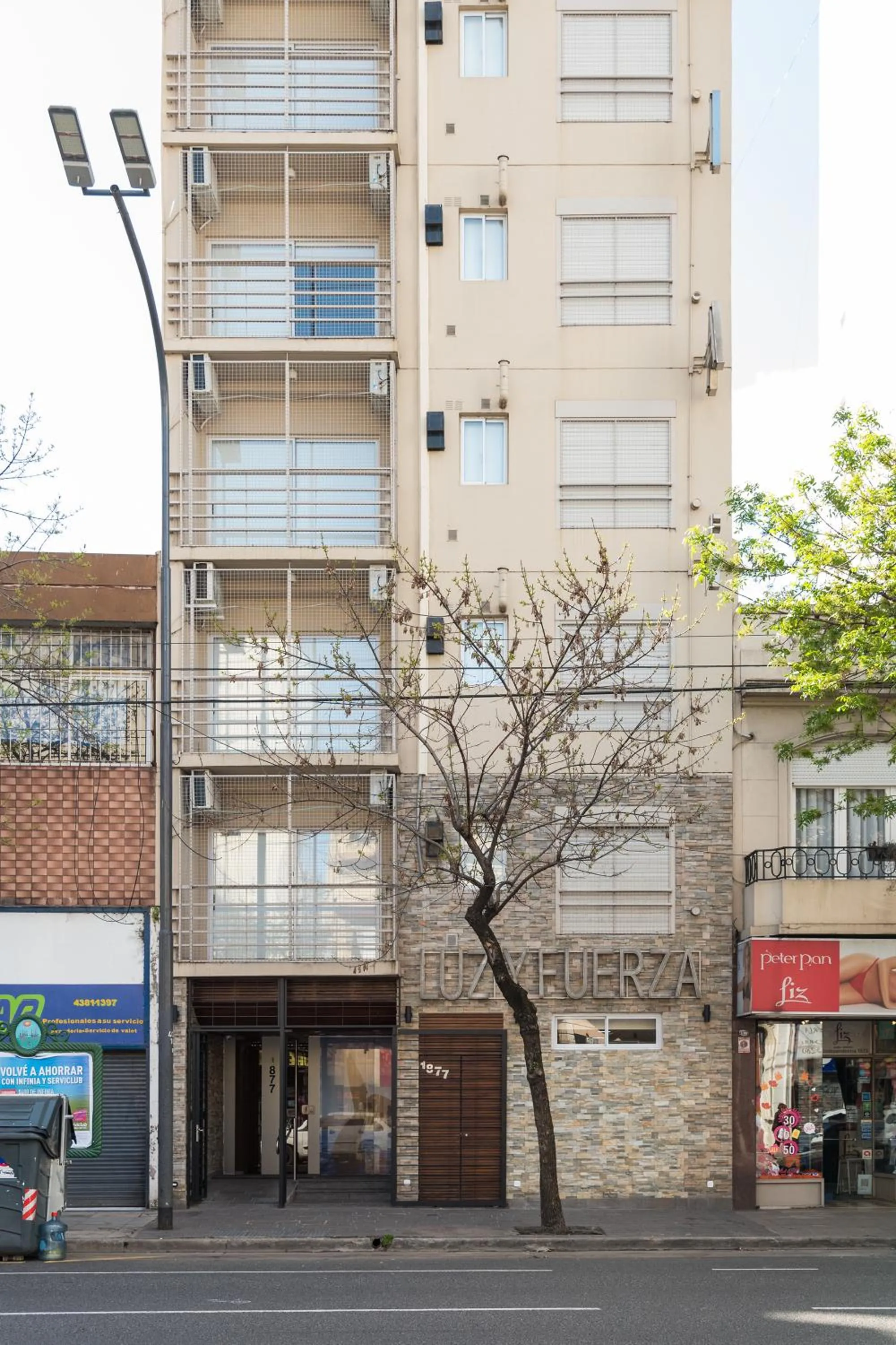 Property building in Apart Hotel Independencia - Luz y Fuerza Patagonia
