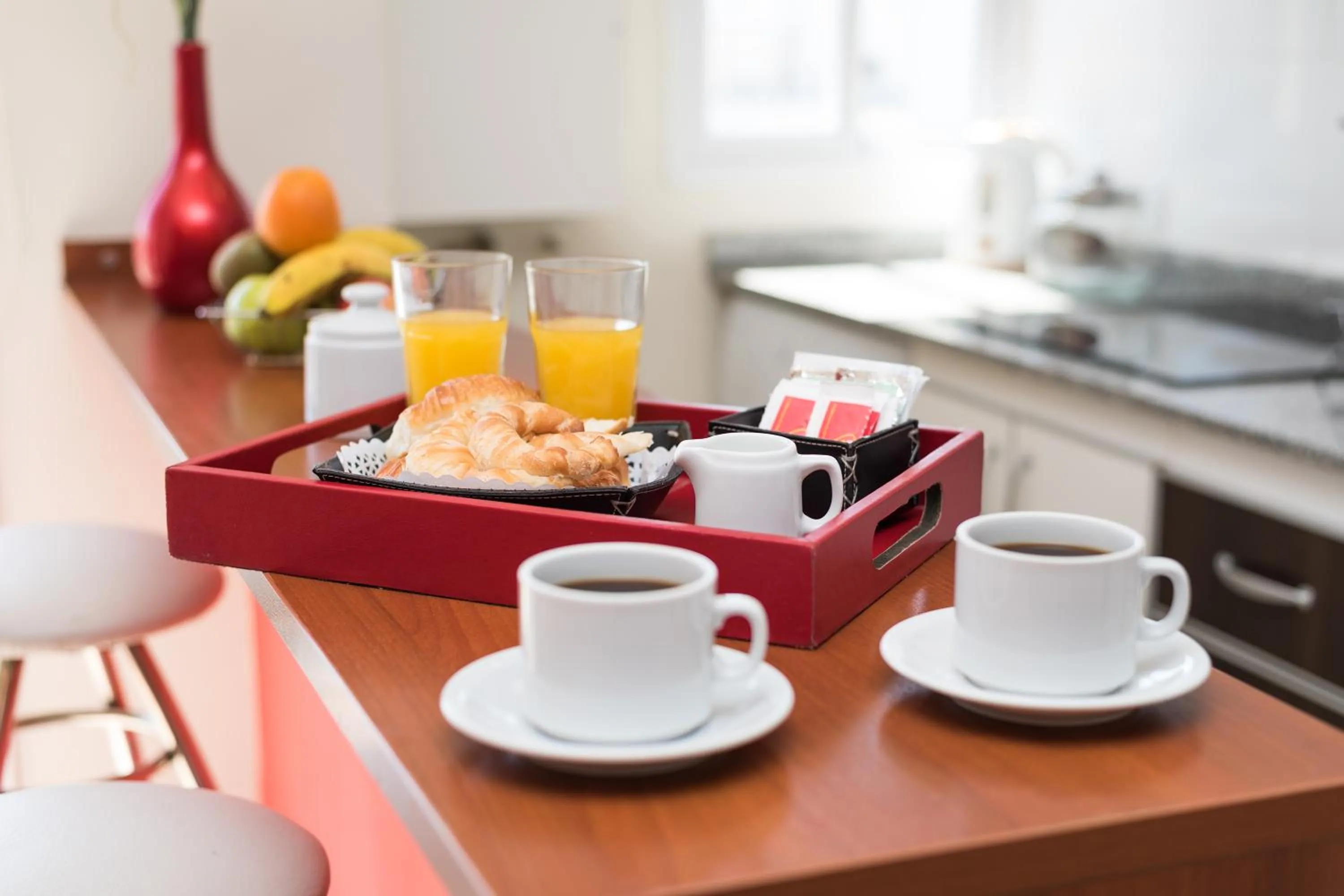 Breakfast in Apart Hotel Independencia - Luz y Fuerza Patagonia