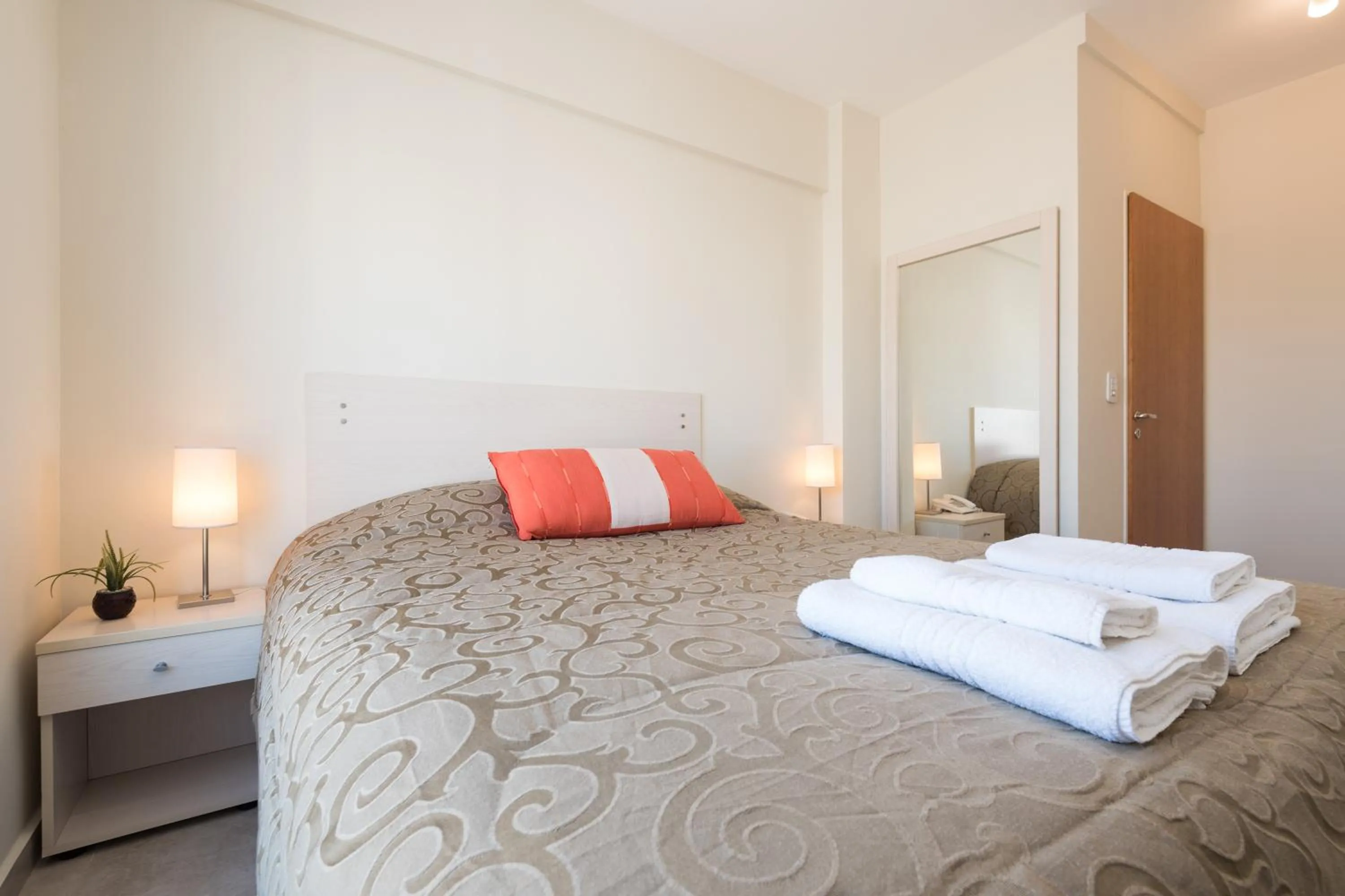 Bed in Apart Hotel Independencia - Luz y Fuerza Patagonia