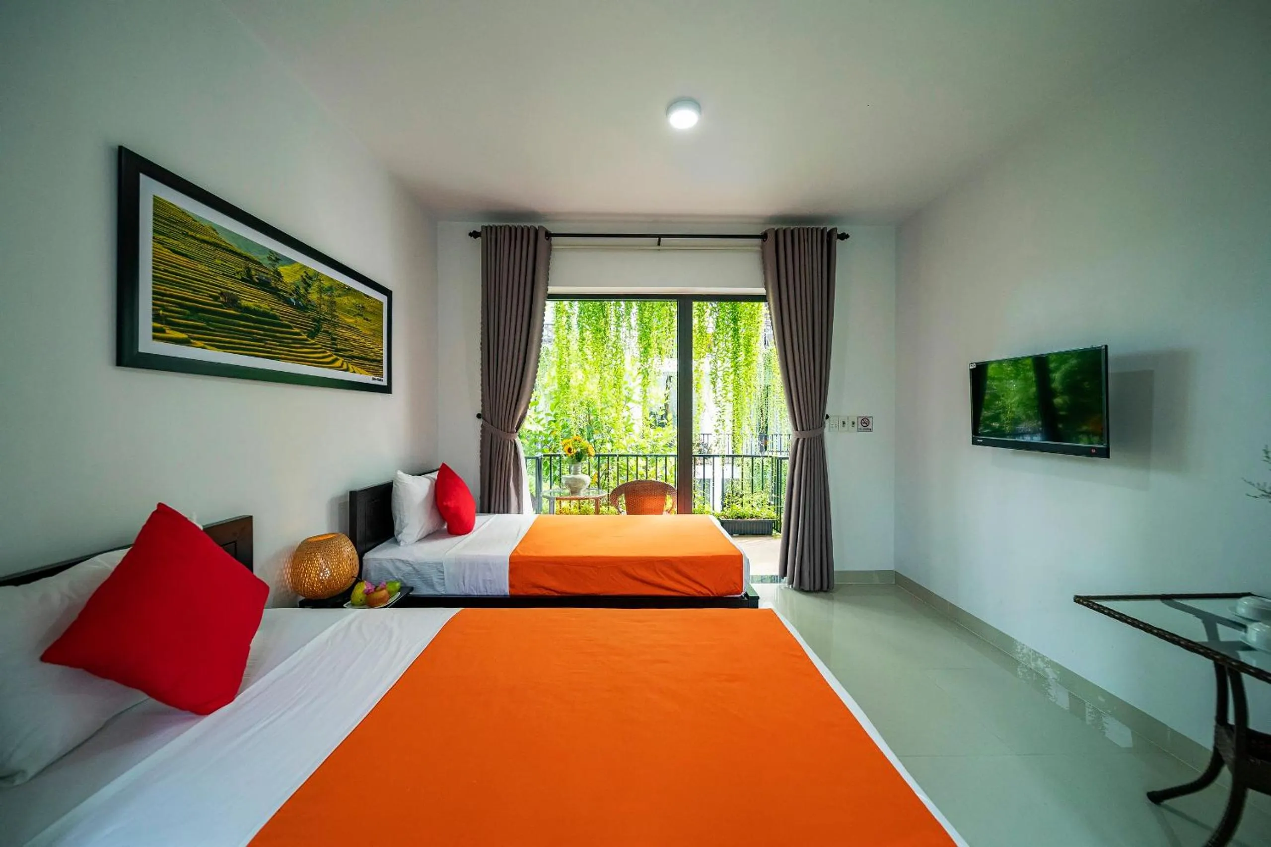 Bed in My Anh Boutique Villa Hoi An