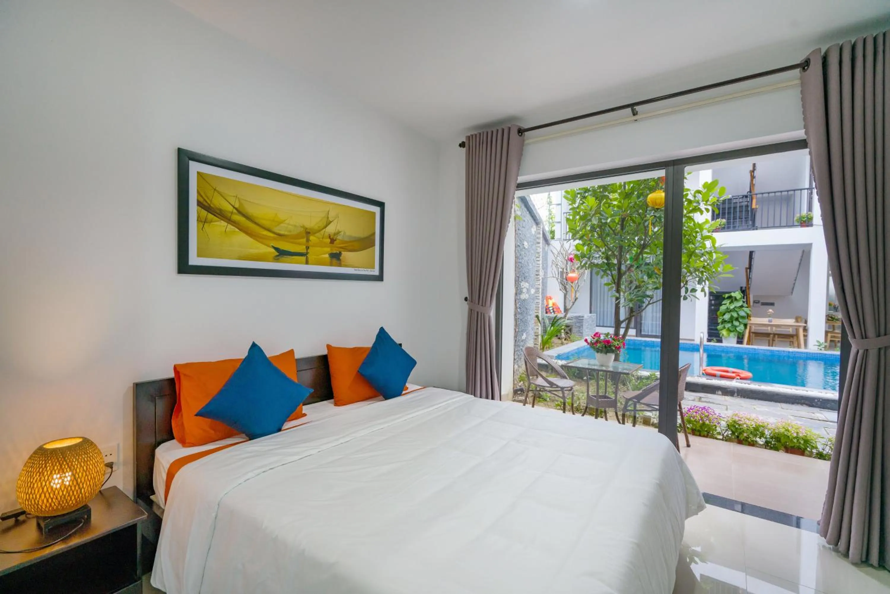 Bed in My Anh Boutique Villa Hoi An