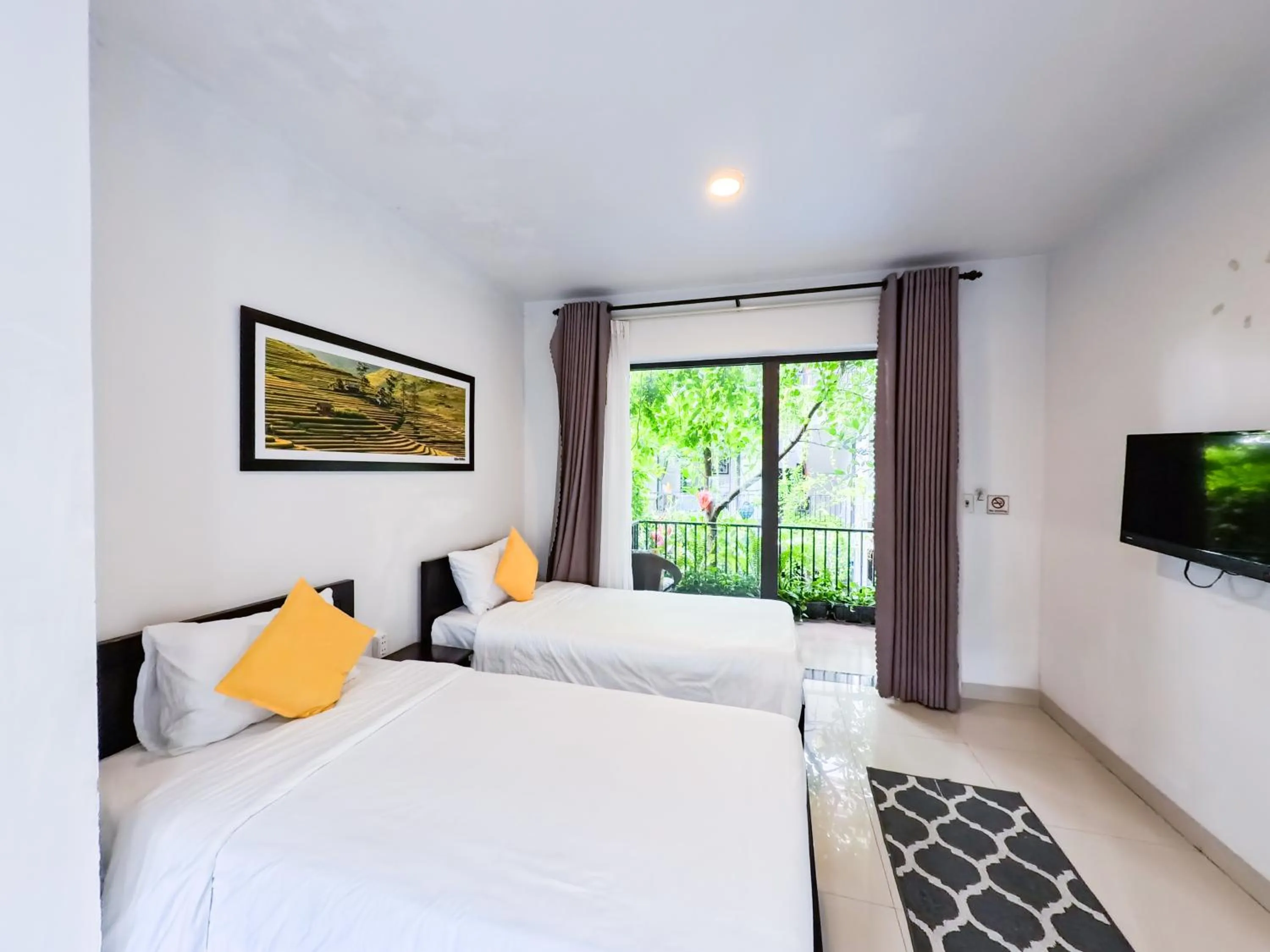 Bed in My Anh Boutique Villa Hoi An