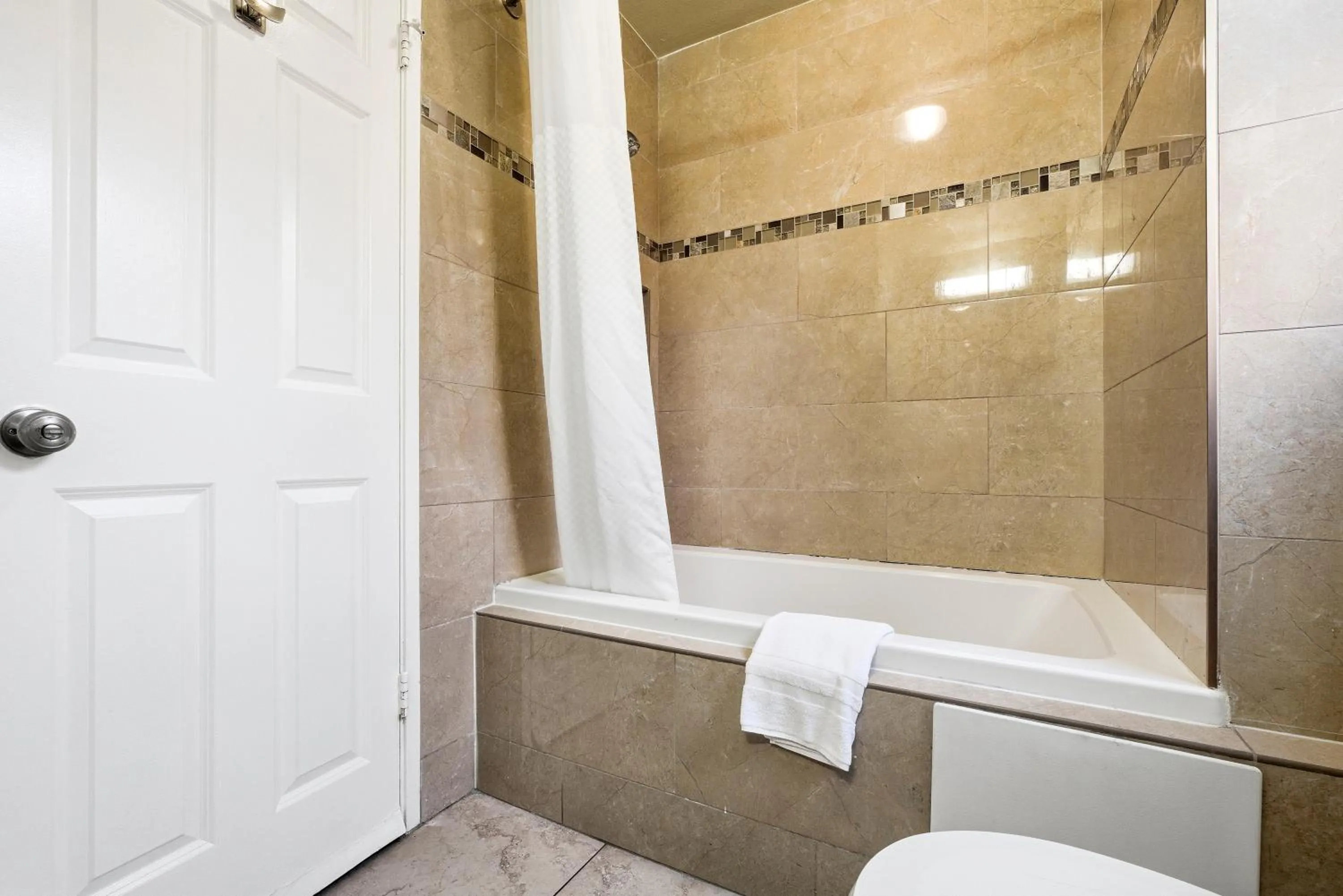 Shower in Sunset Motel