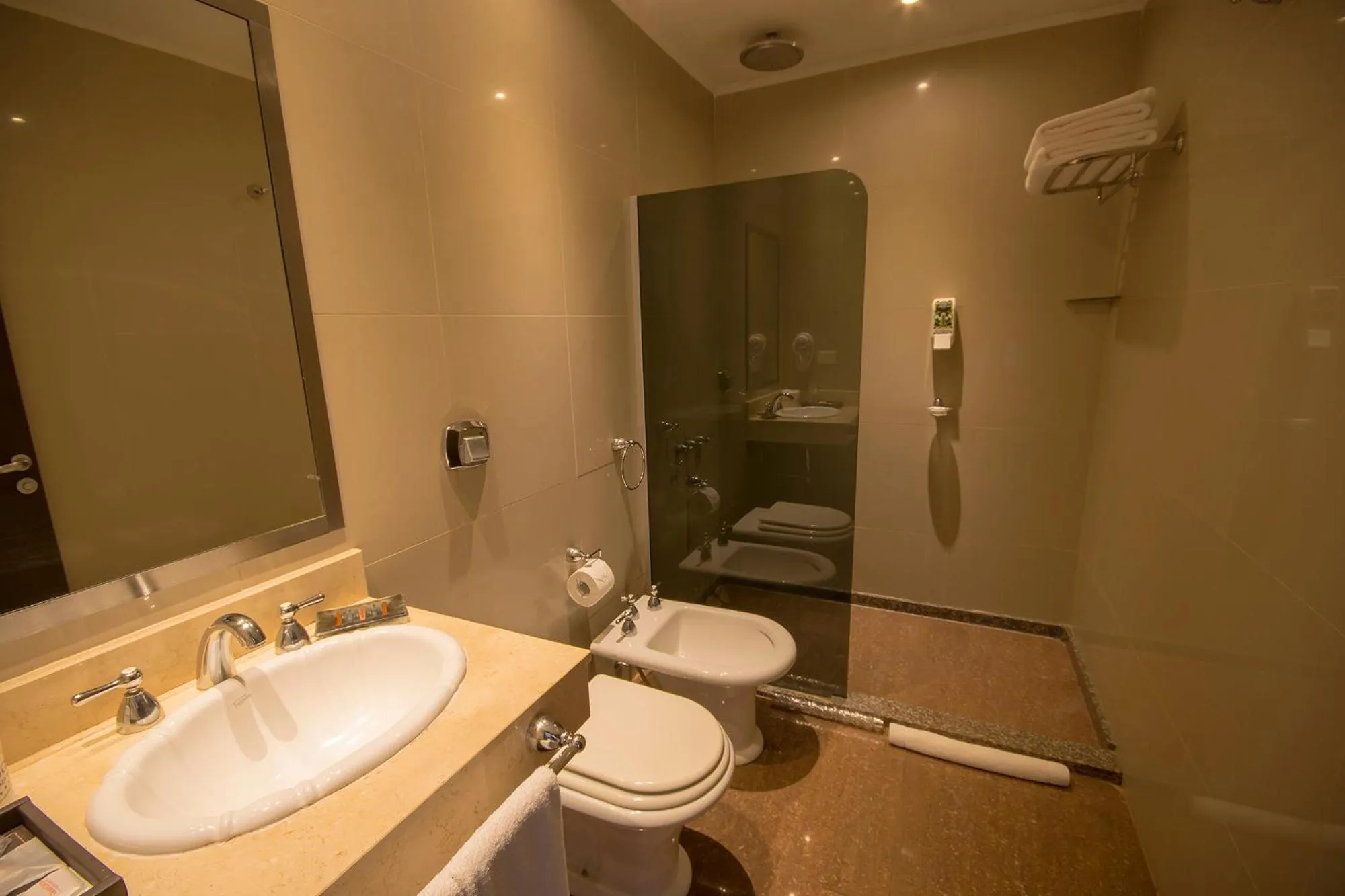 Bathroom in Grand Crucero Hotel