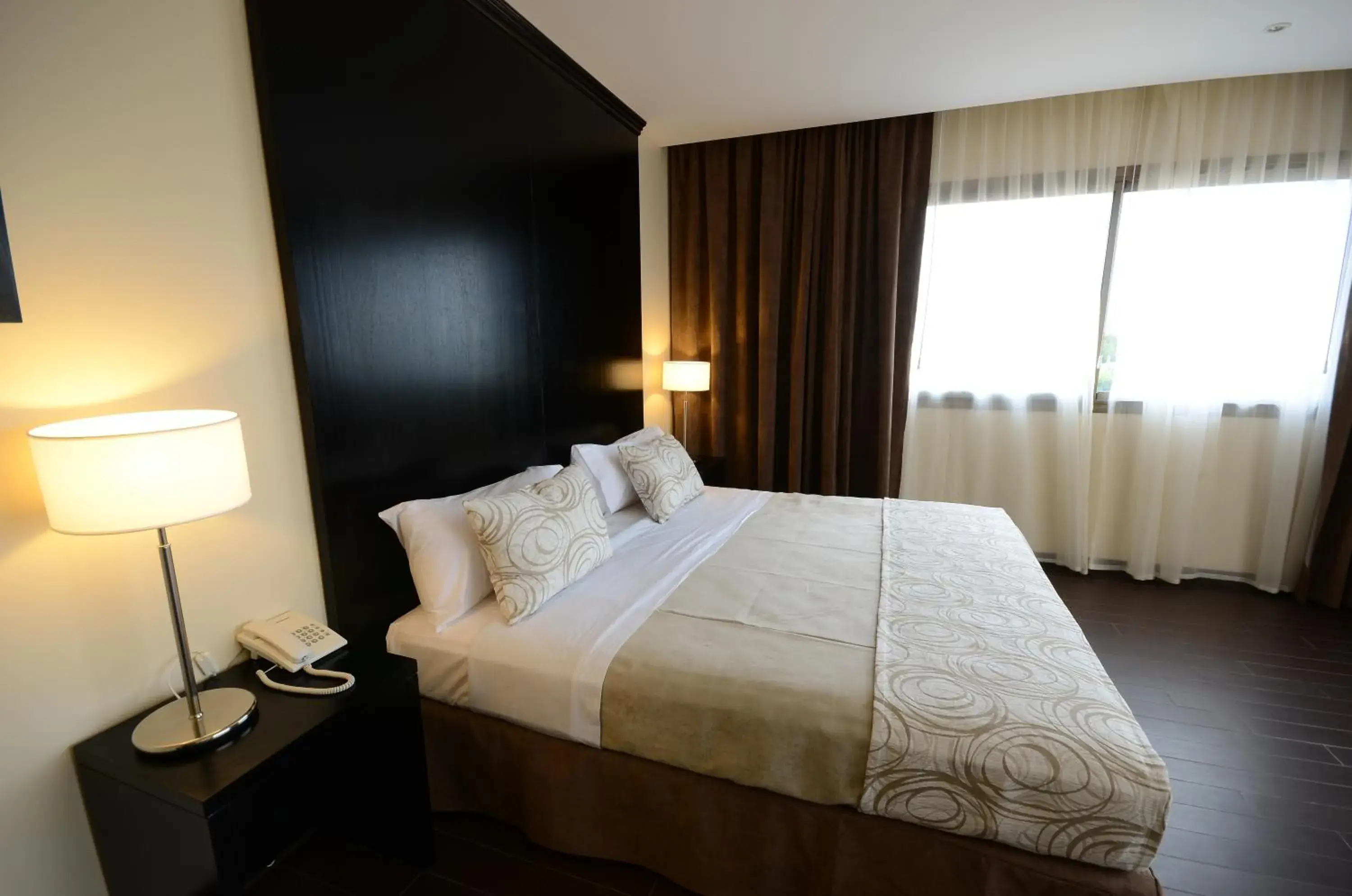 Bed in Grand Crucero Hotel Bed in Grand Crucero Hotel