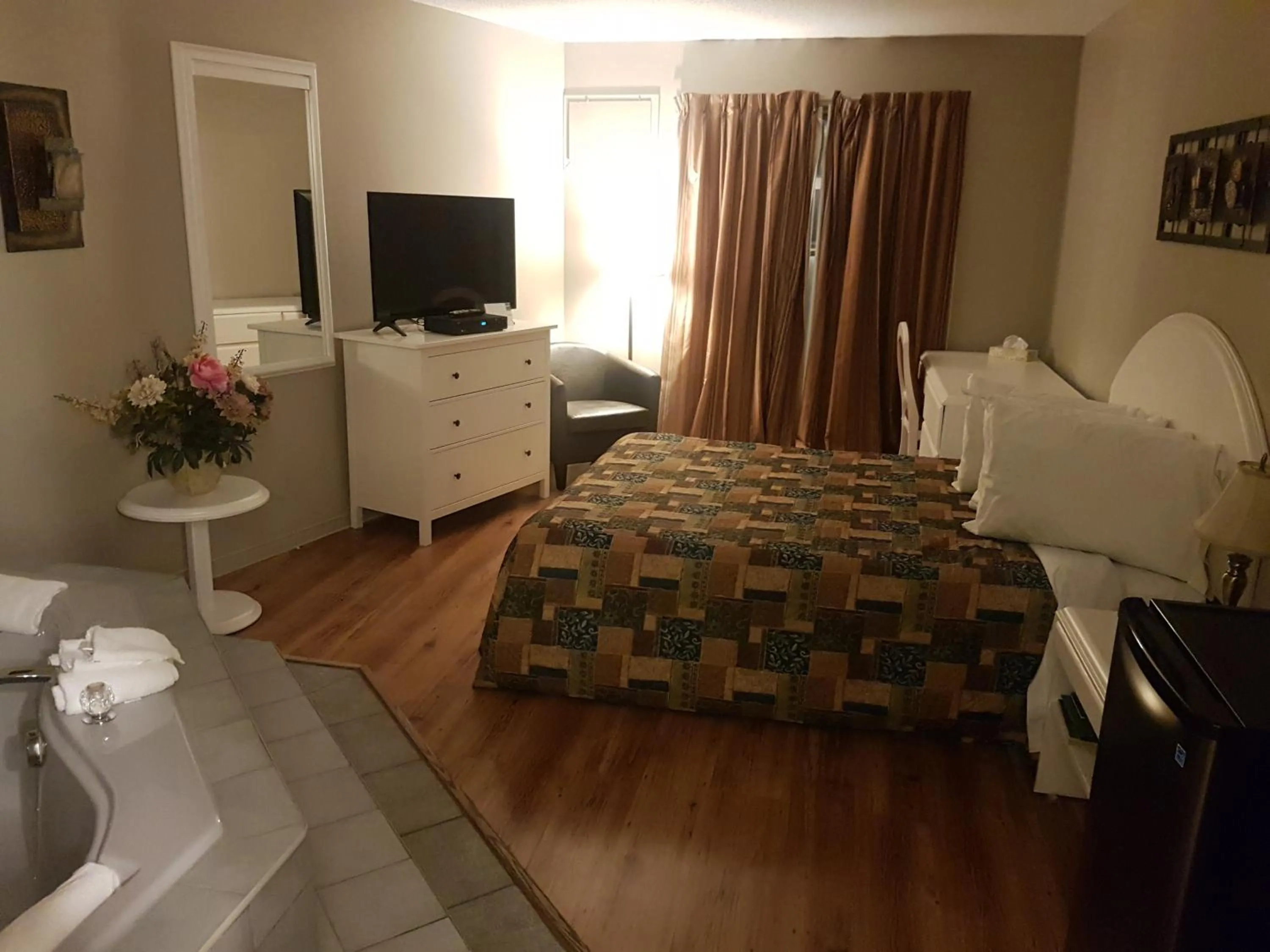 Bed in Motel les Pignons Verts