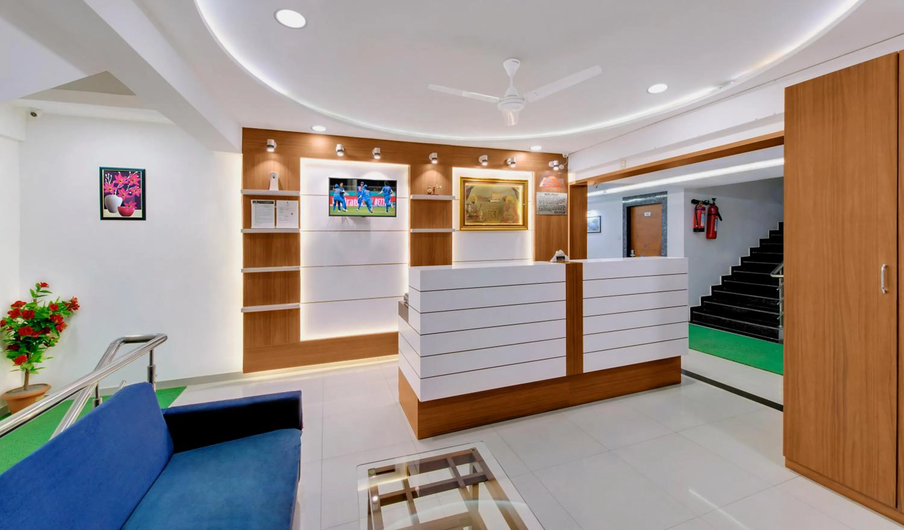 Lobby or reception in HOTEL SHITAL INN