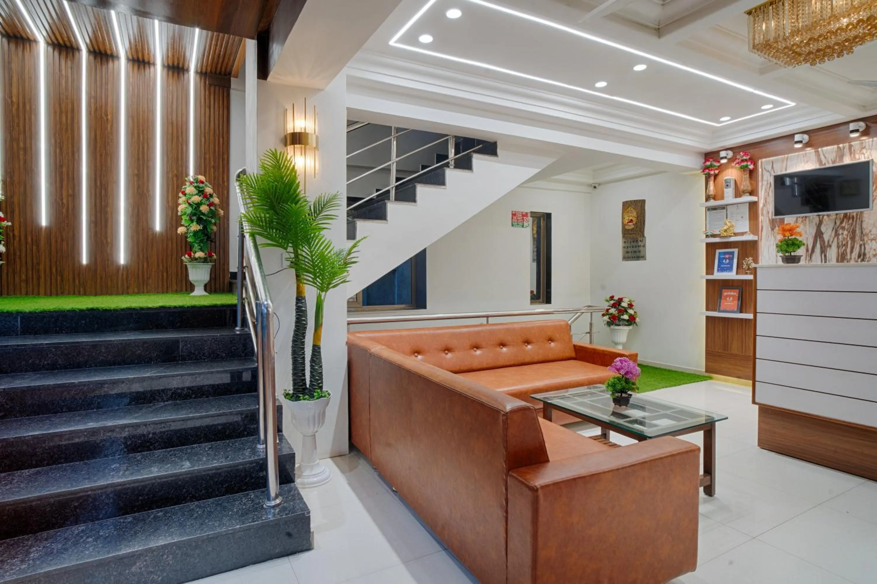 Lobby or reception in HOTEL SHITAL INN