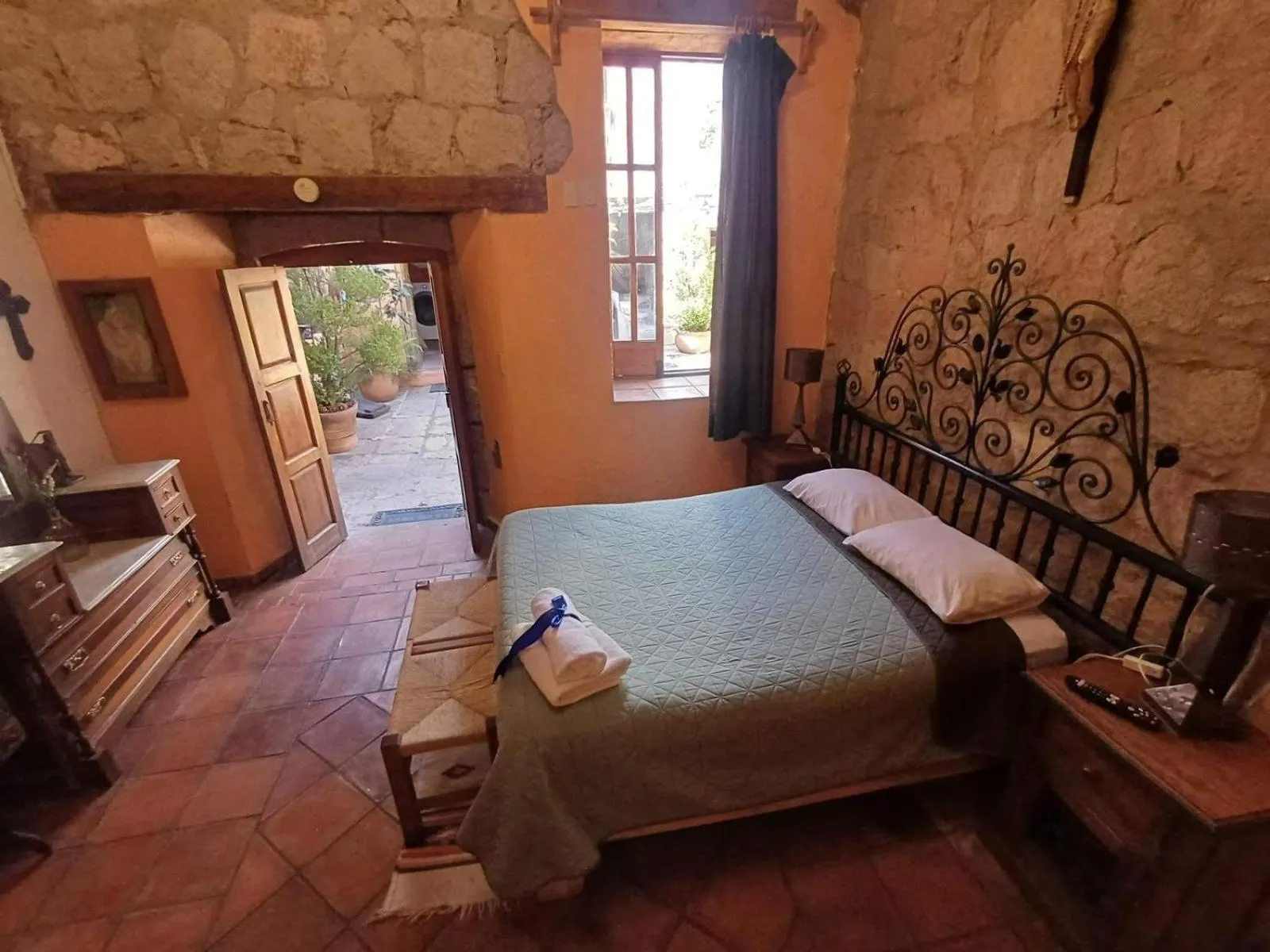 Bed in Hotel Casa del Anticuario