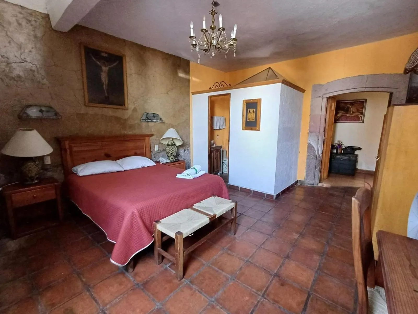 Bed in Hotel Casa del Anticuario